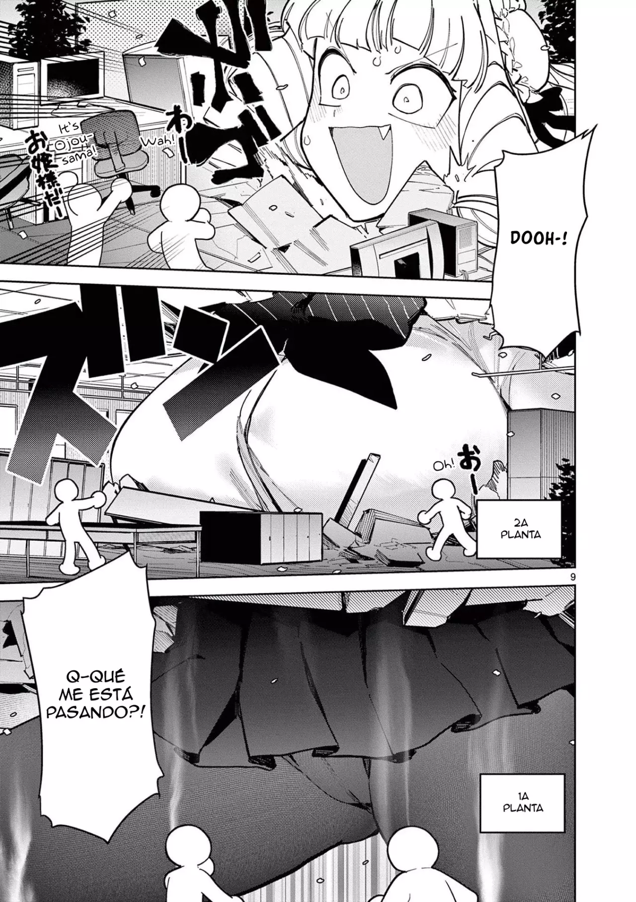 Giant Ojou-sama capítulo 31, página 9