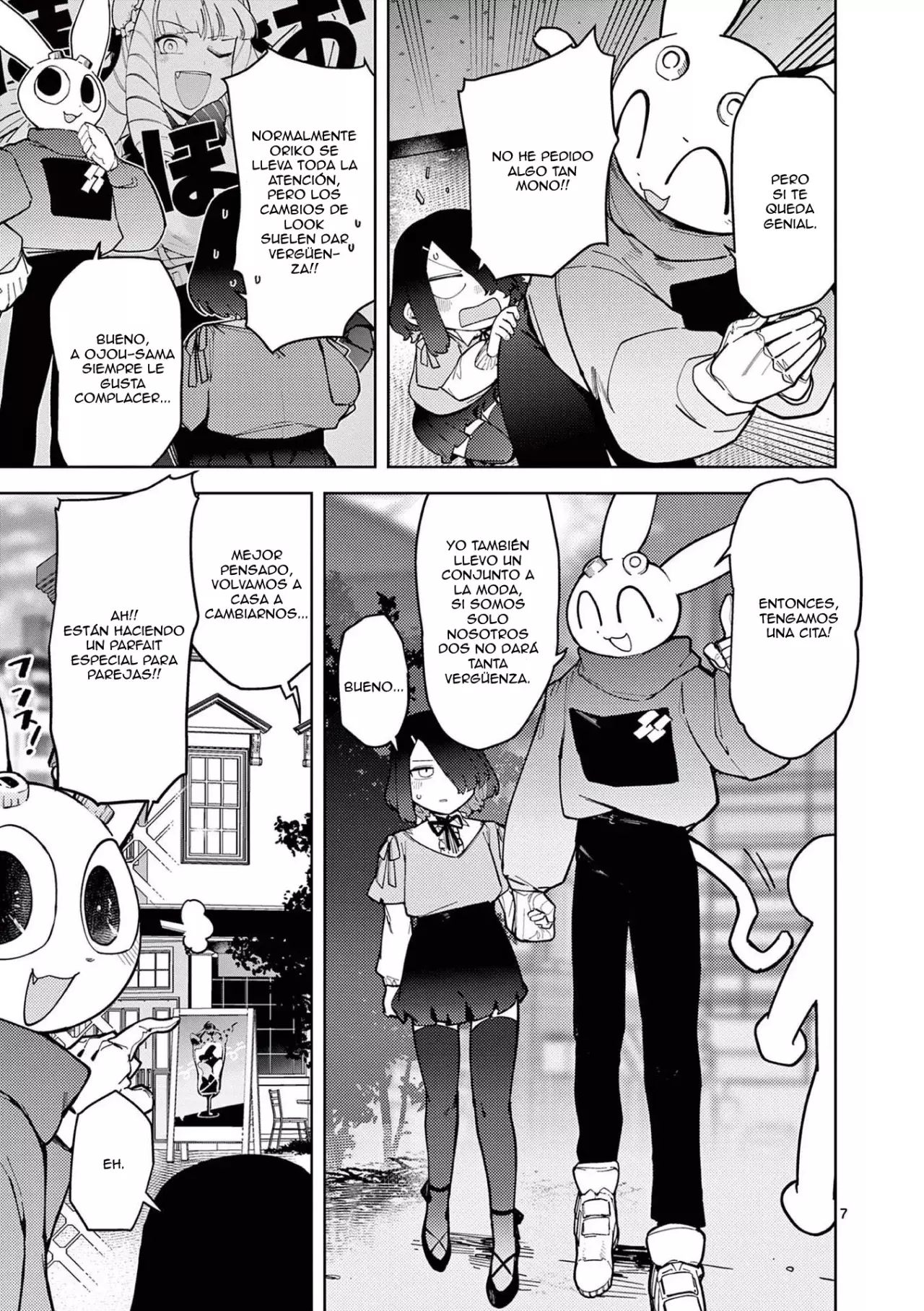 Giant Ojou-sama capítulo 33, página 7