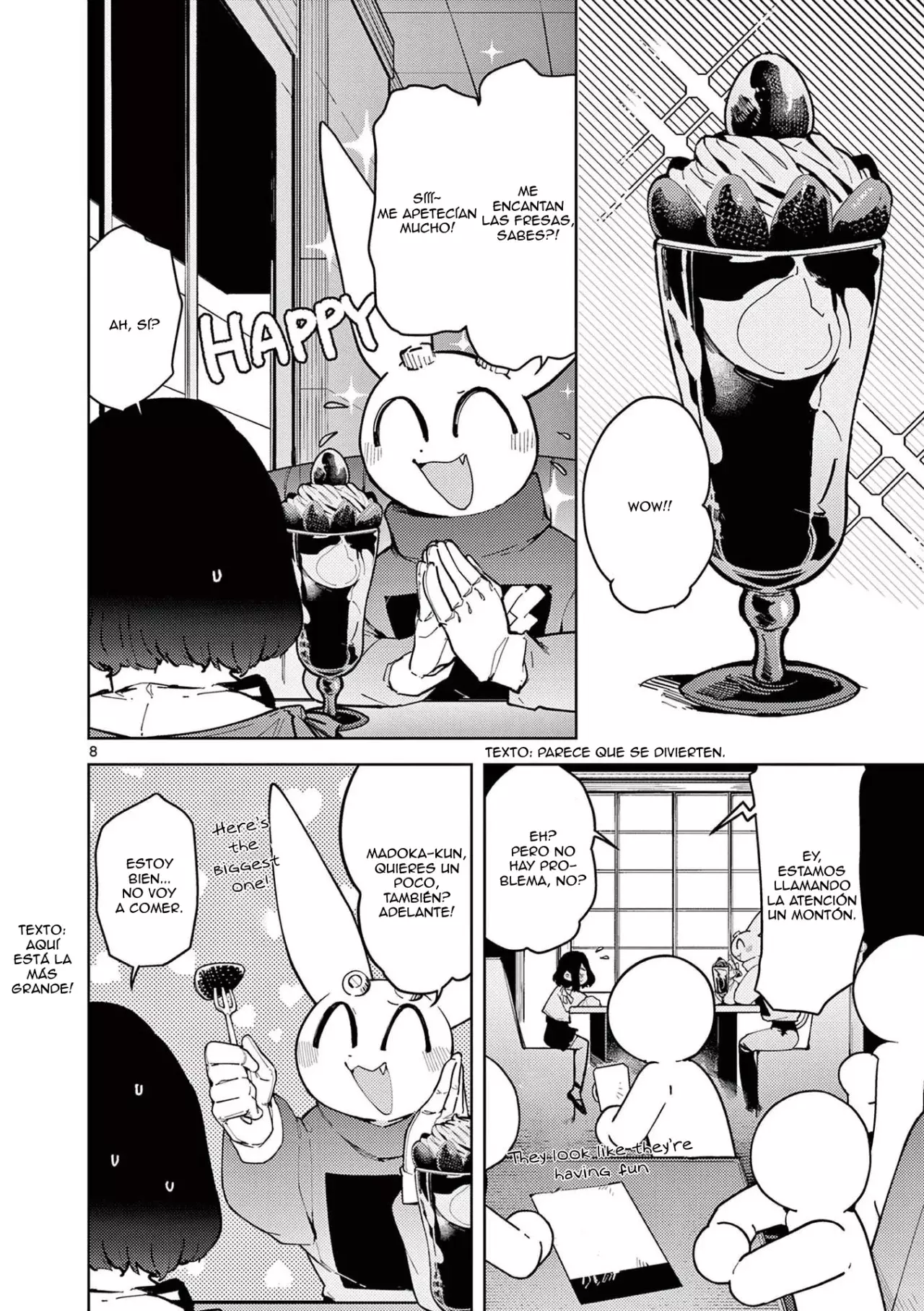 Giant Ojou-sama capítulo 33, página 8