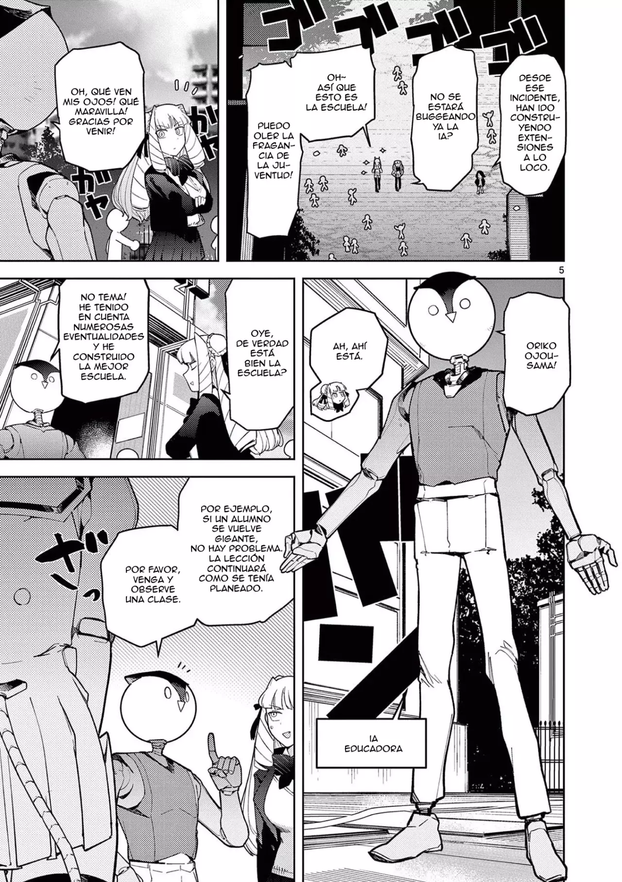 Giant Ojou-sama capítulo 34, página 5