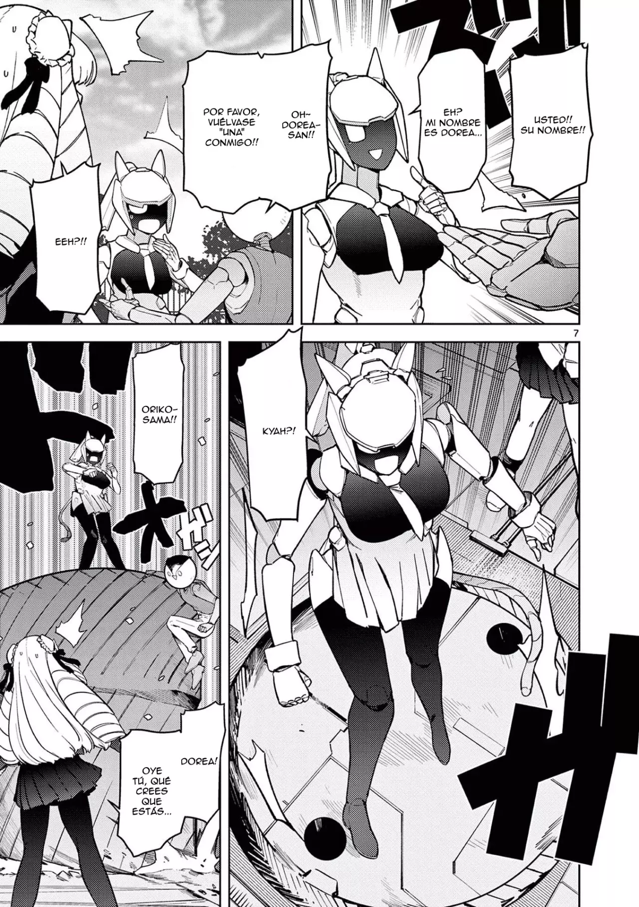 Giant Ojou-sama capítulo 34, página 7