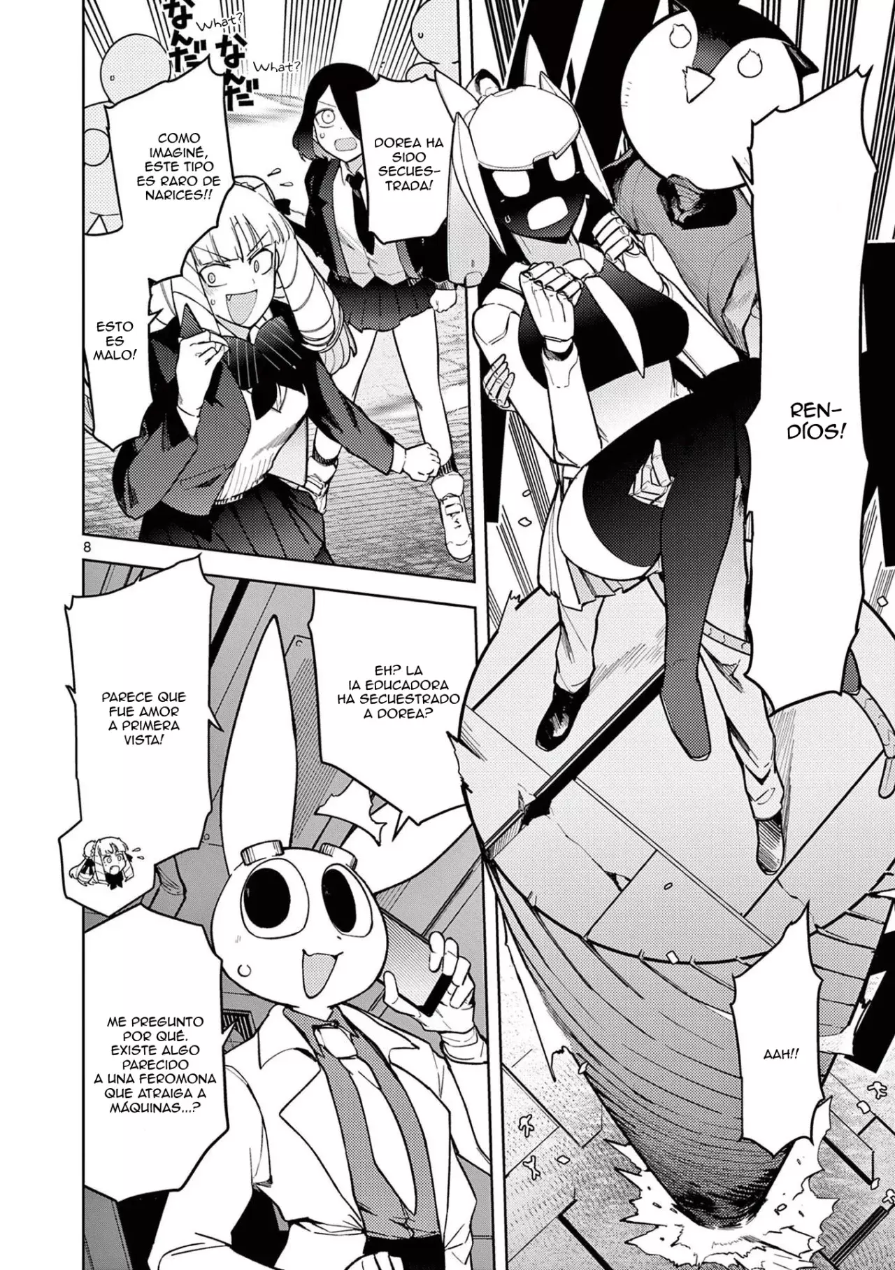 Giant Ojou-sama capítulo 34, página 8