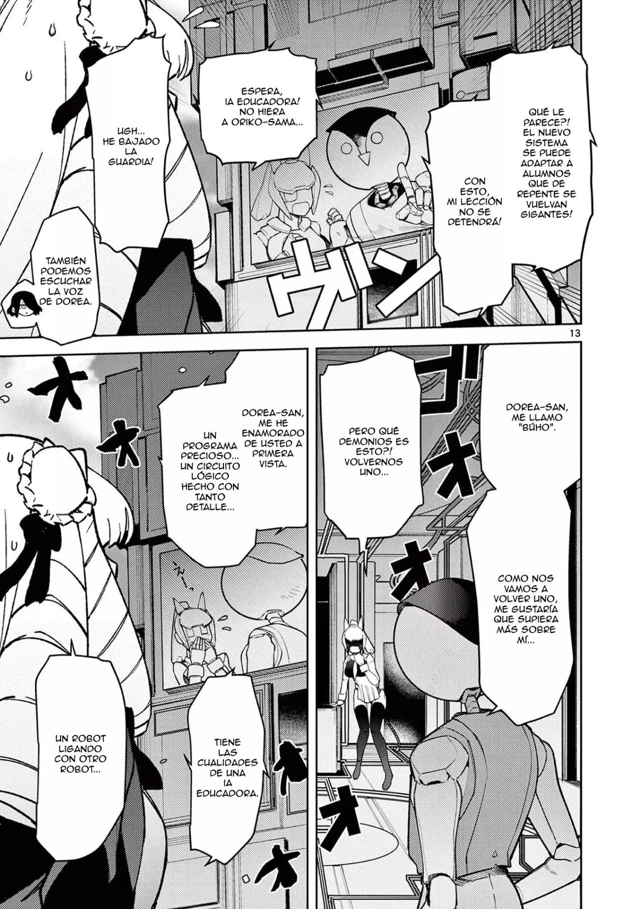 Giant Ojou-sama capítulo 34, página 13