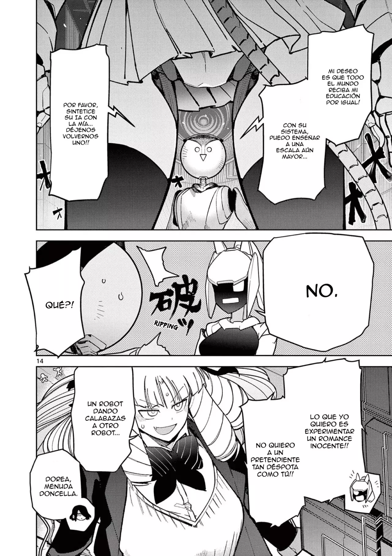 Giant Ojou-sama capítulo 34, página 14