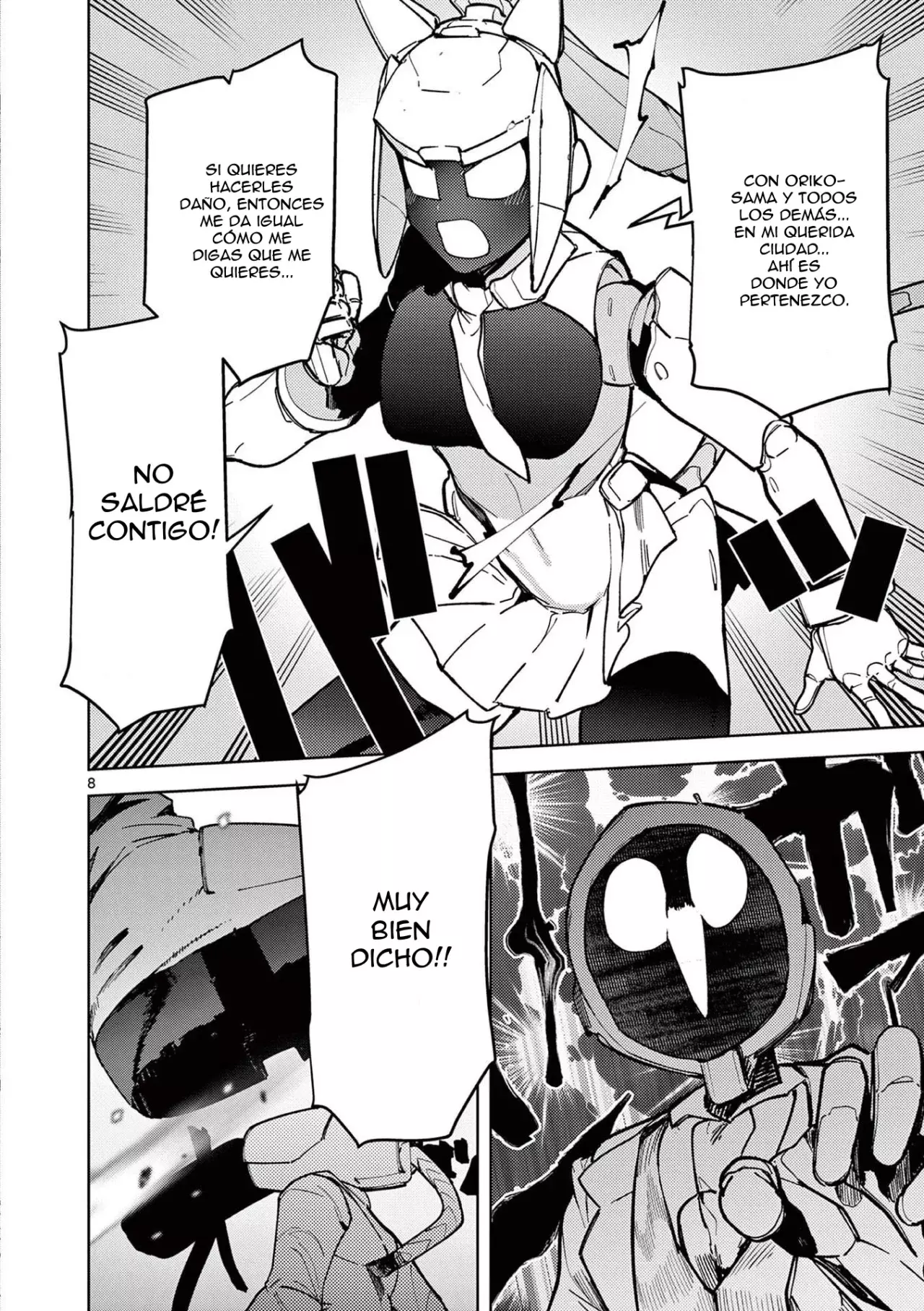 Giant Ojou-sama capítulo 35, página 8