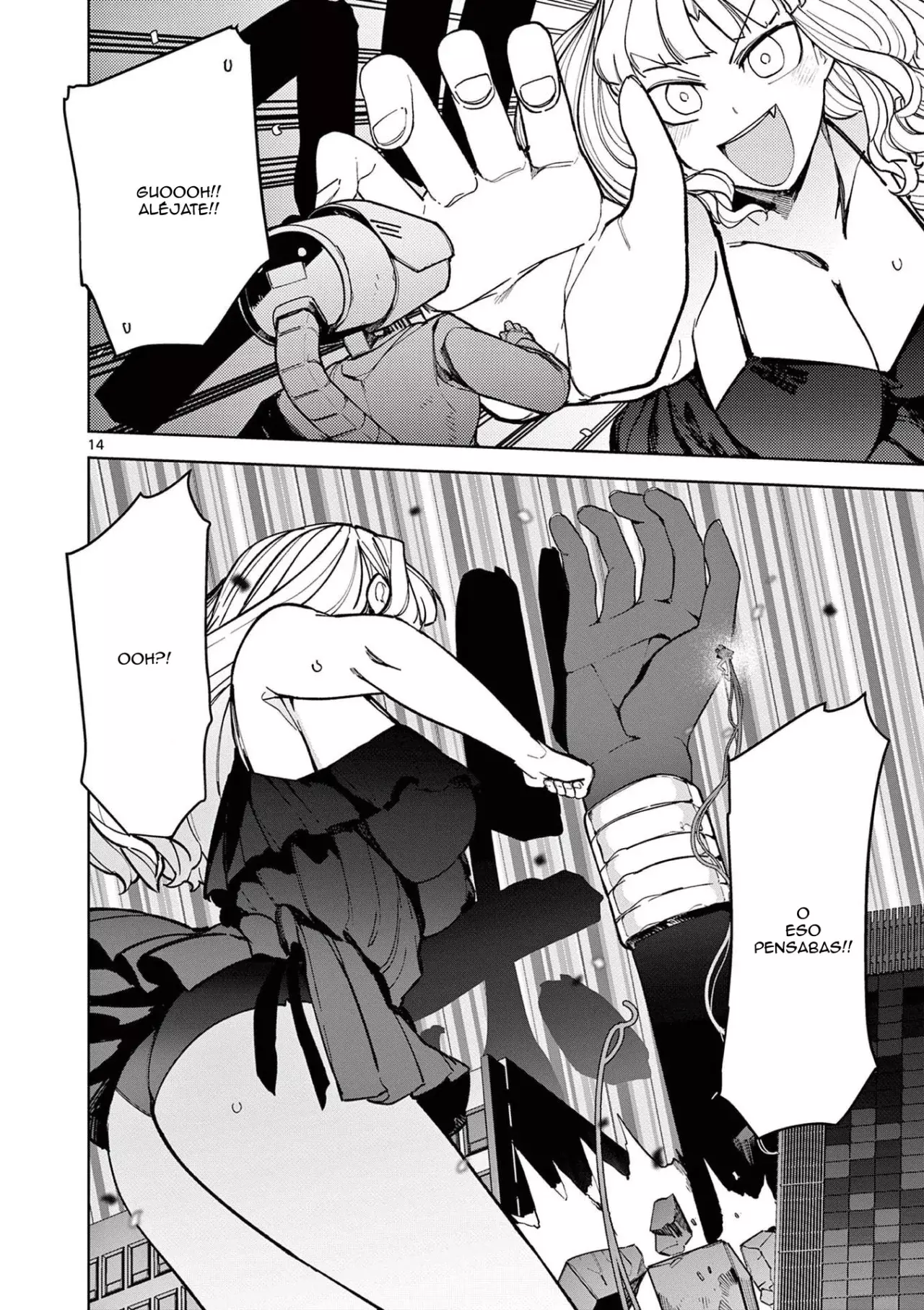 Giant Ojou-sama capítulo 35, página 14
