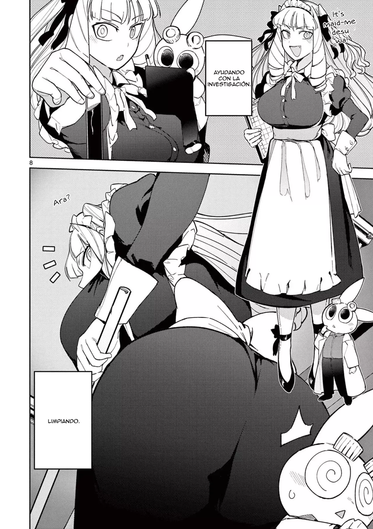 Giant Ojou-sama capítulo 36, página 8