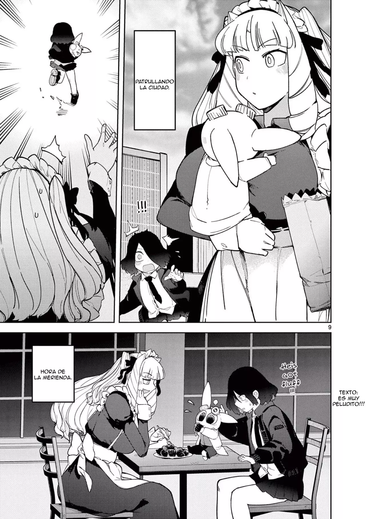 Giant Ojou-sama capítulo 36, página 9