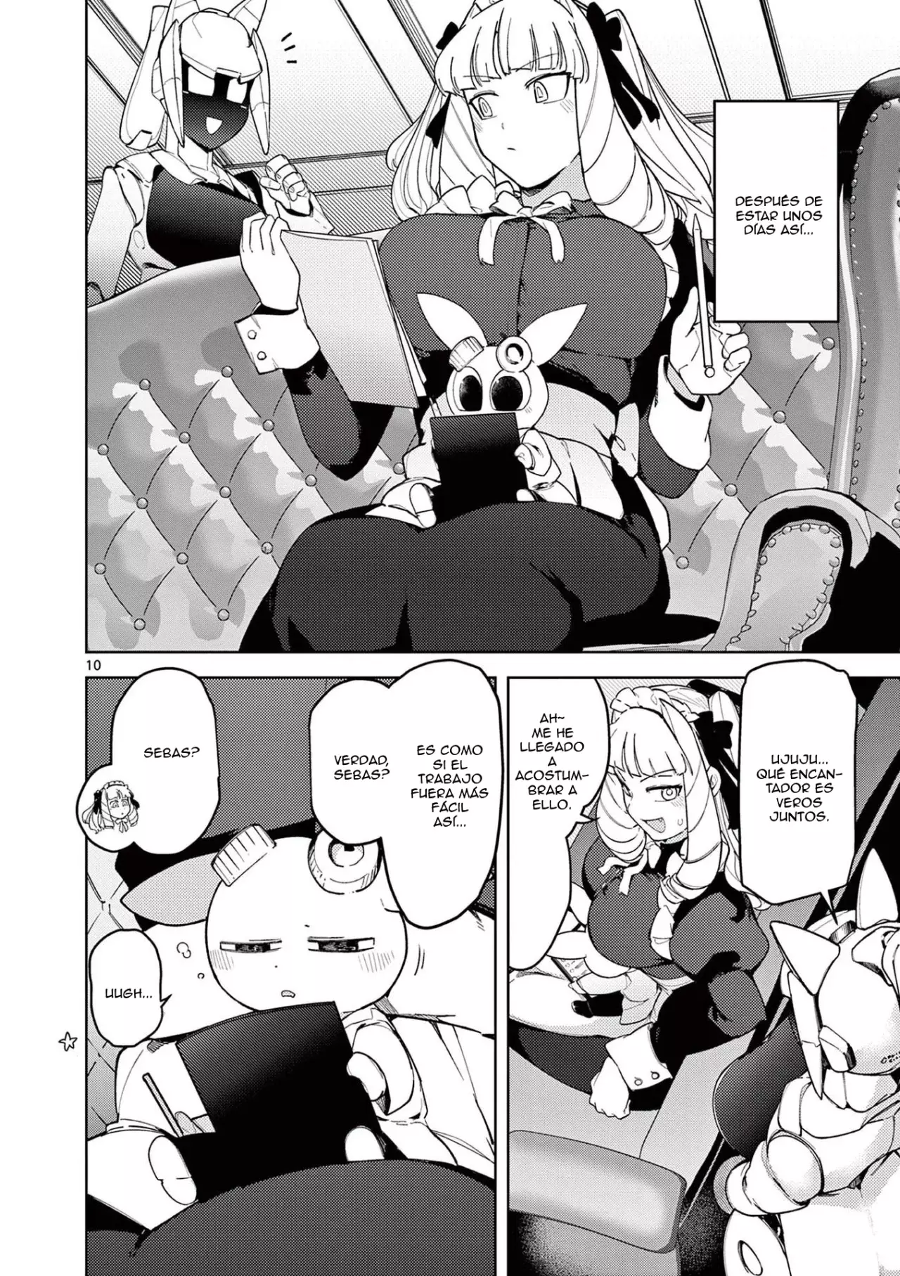 Giant Ojou-sama capítulo 36, página 10