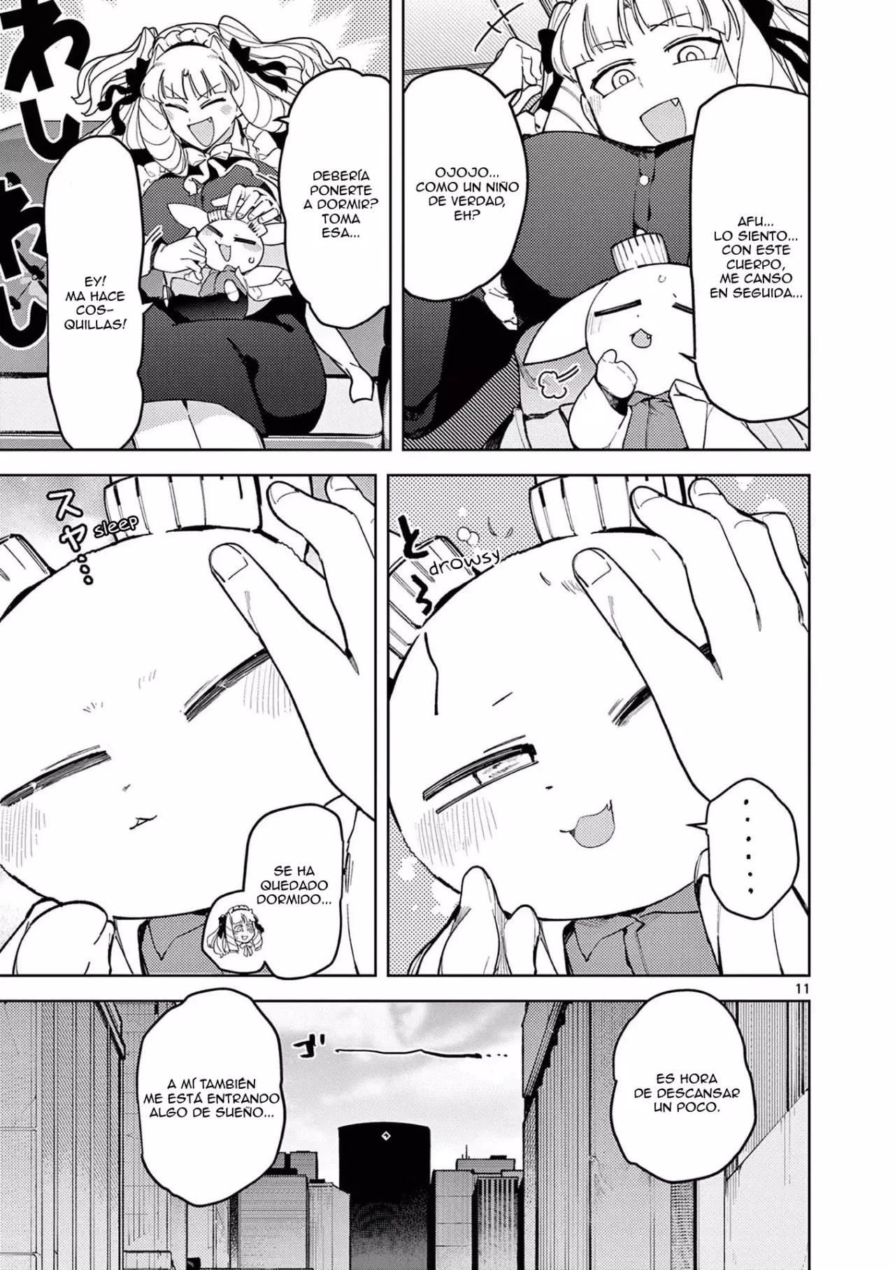 Giant Ojou-sama capítulo 36, página 11