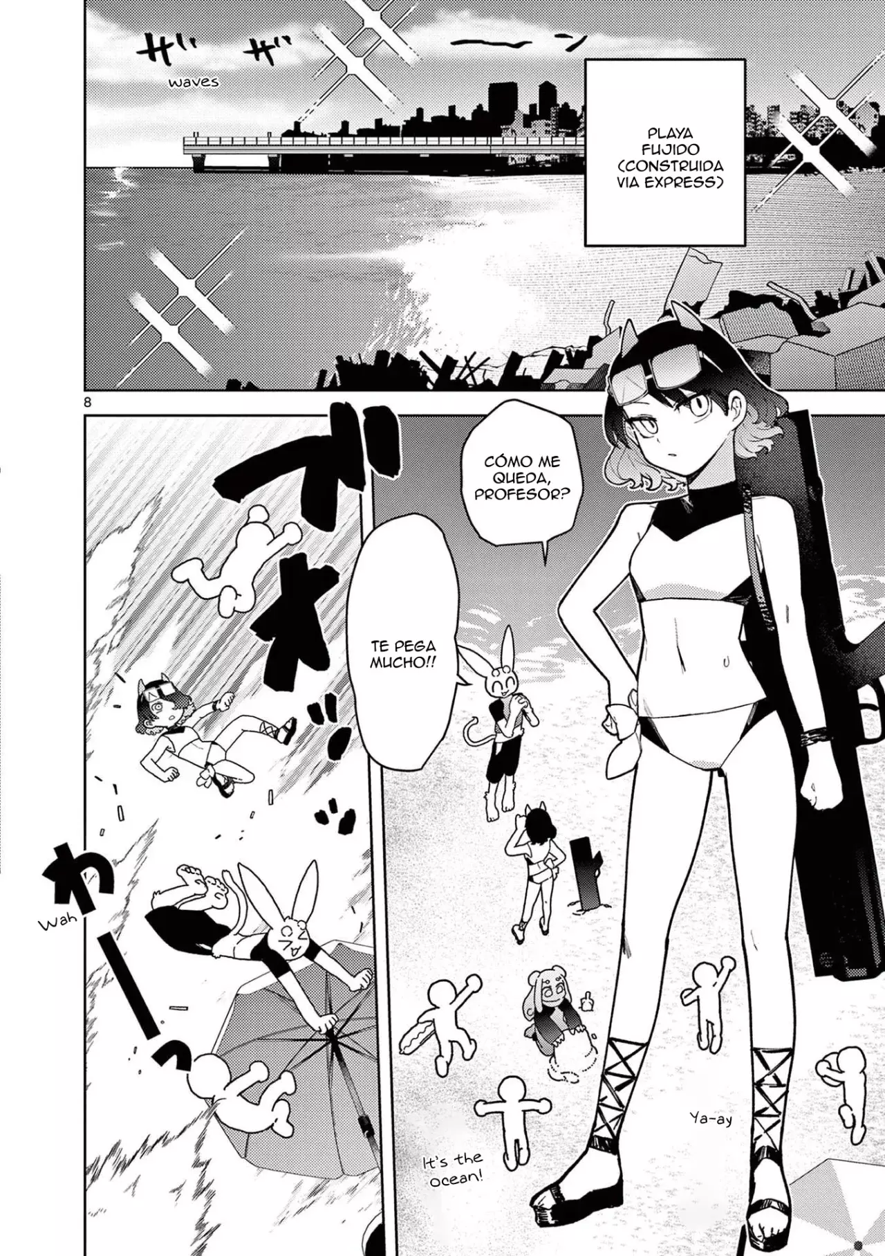 Giant Ojou-sama capítulo 39, página 8