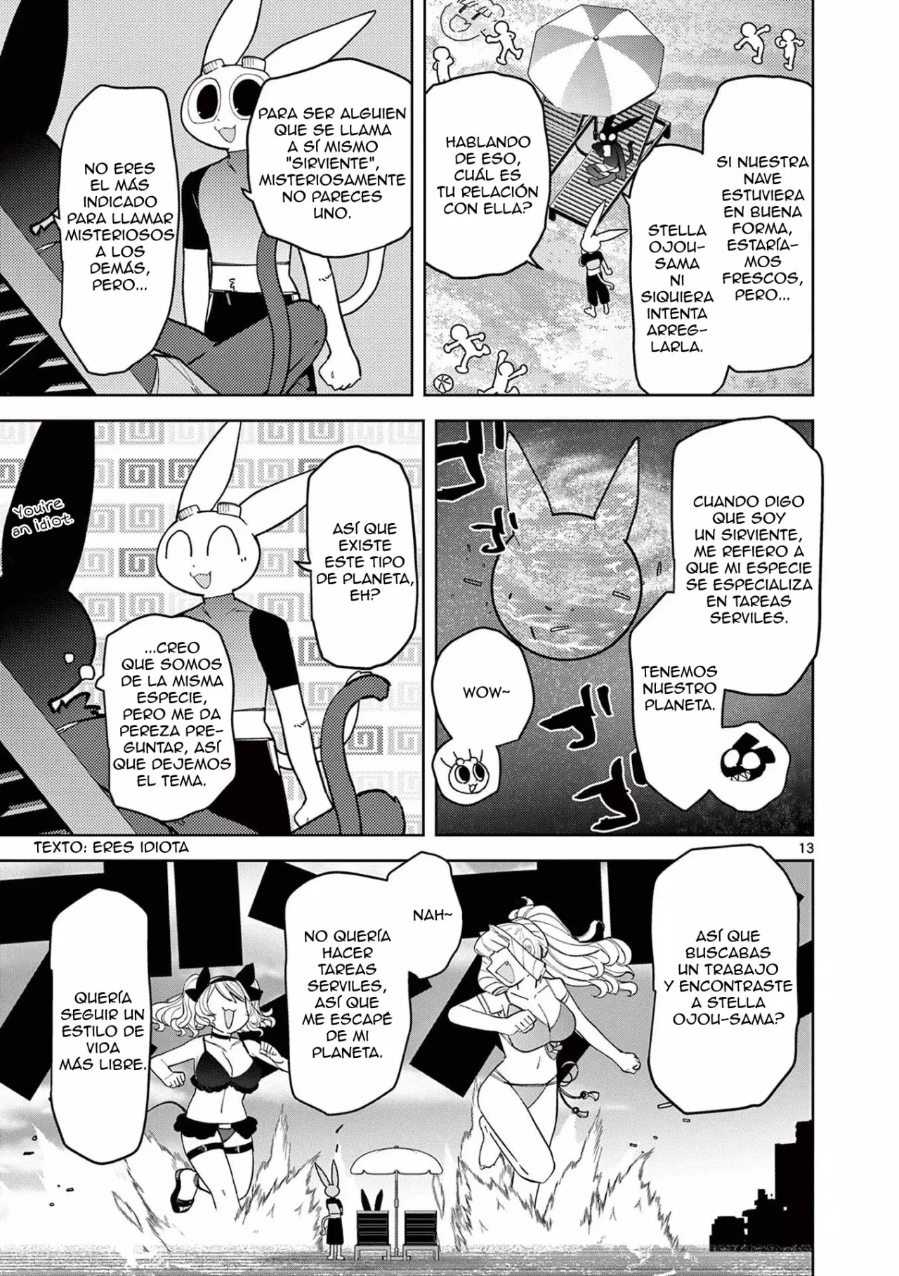 Giant Ojou-sama capítulo 39, página 13