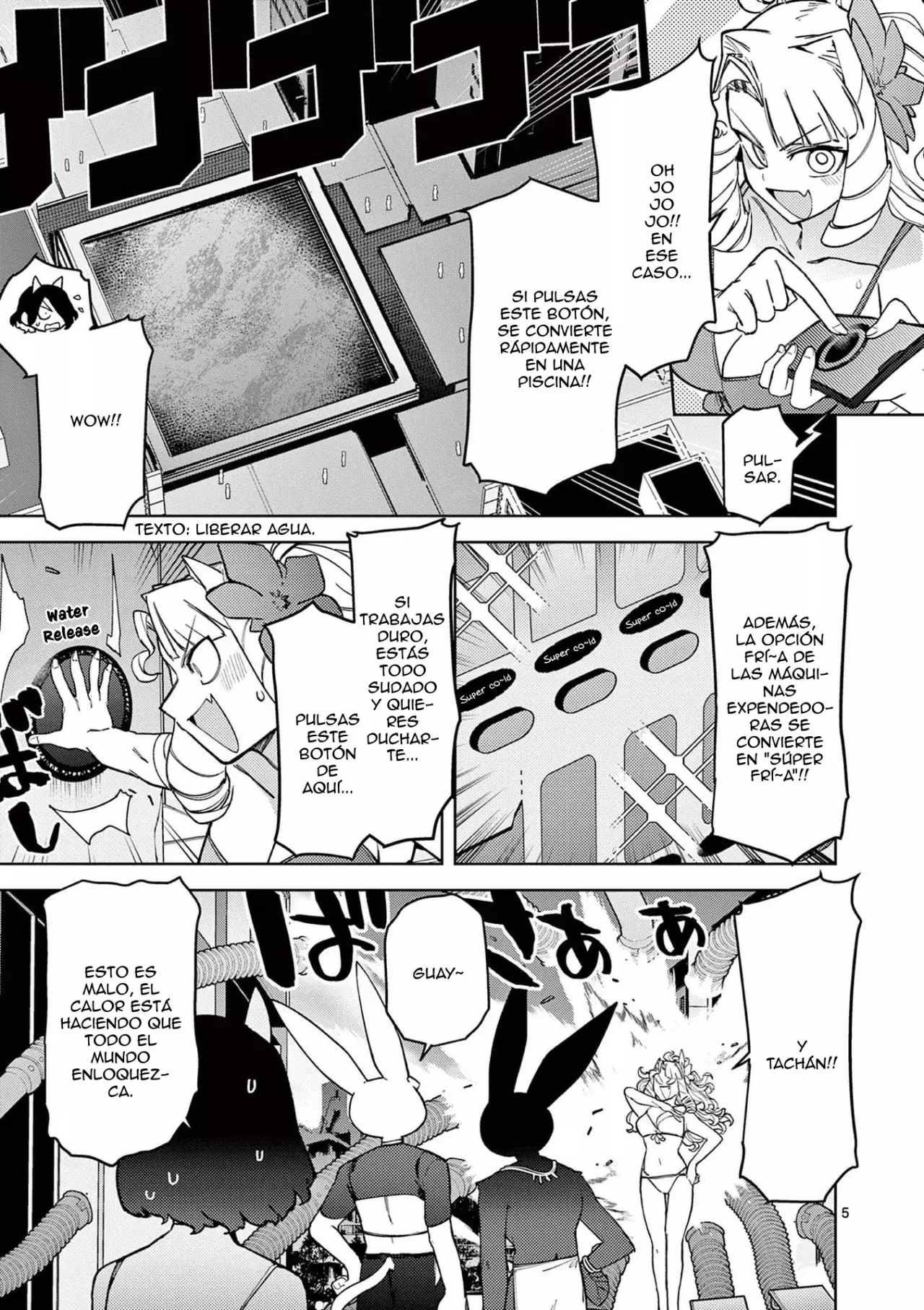 Giant Ojou-sama capítulo 40, página 5