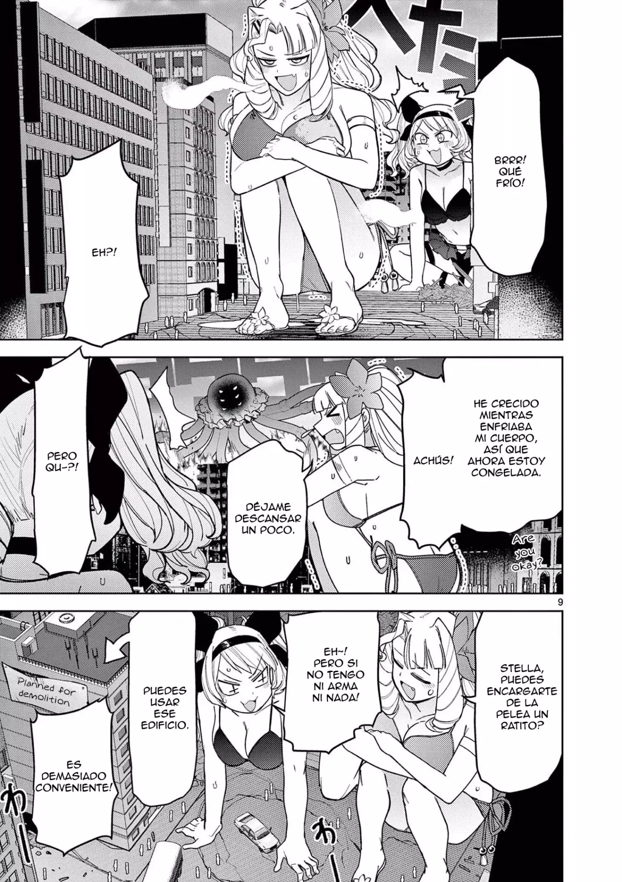 Giant Ojou-sama capítulo 40, página 9