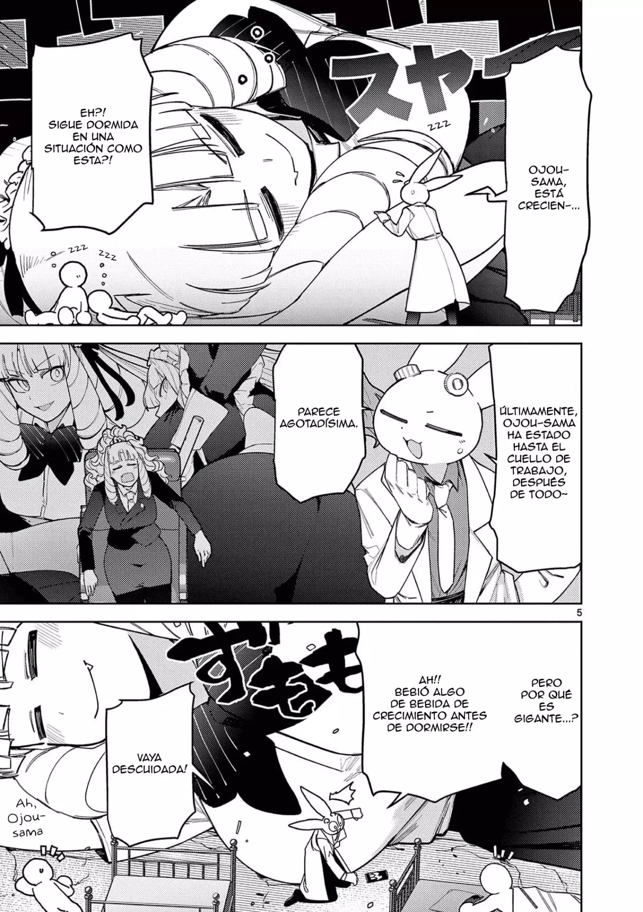 Giant Ojou-sama capítulo 41, página 5