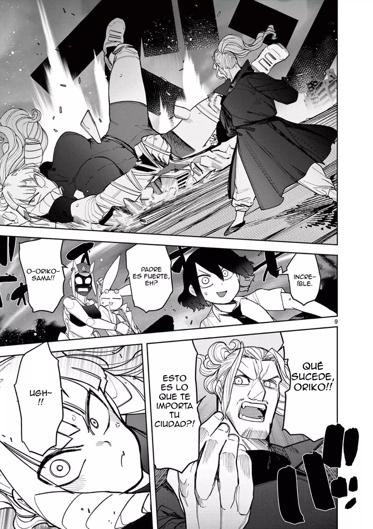 Giant Ojou-sama capítulo 42, página 9