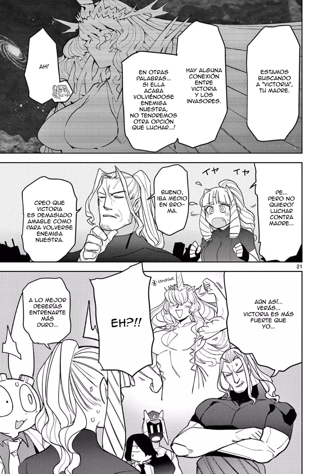 Giant Ojou-sama capítulo 42, página 21