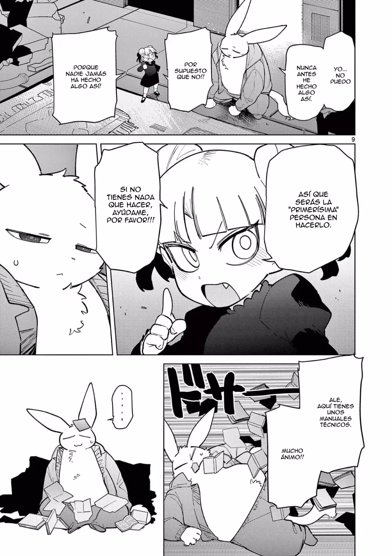 Giant Ojou-sama capítulo 43, página 9
