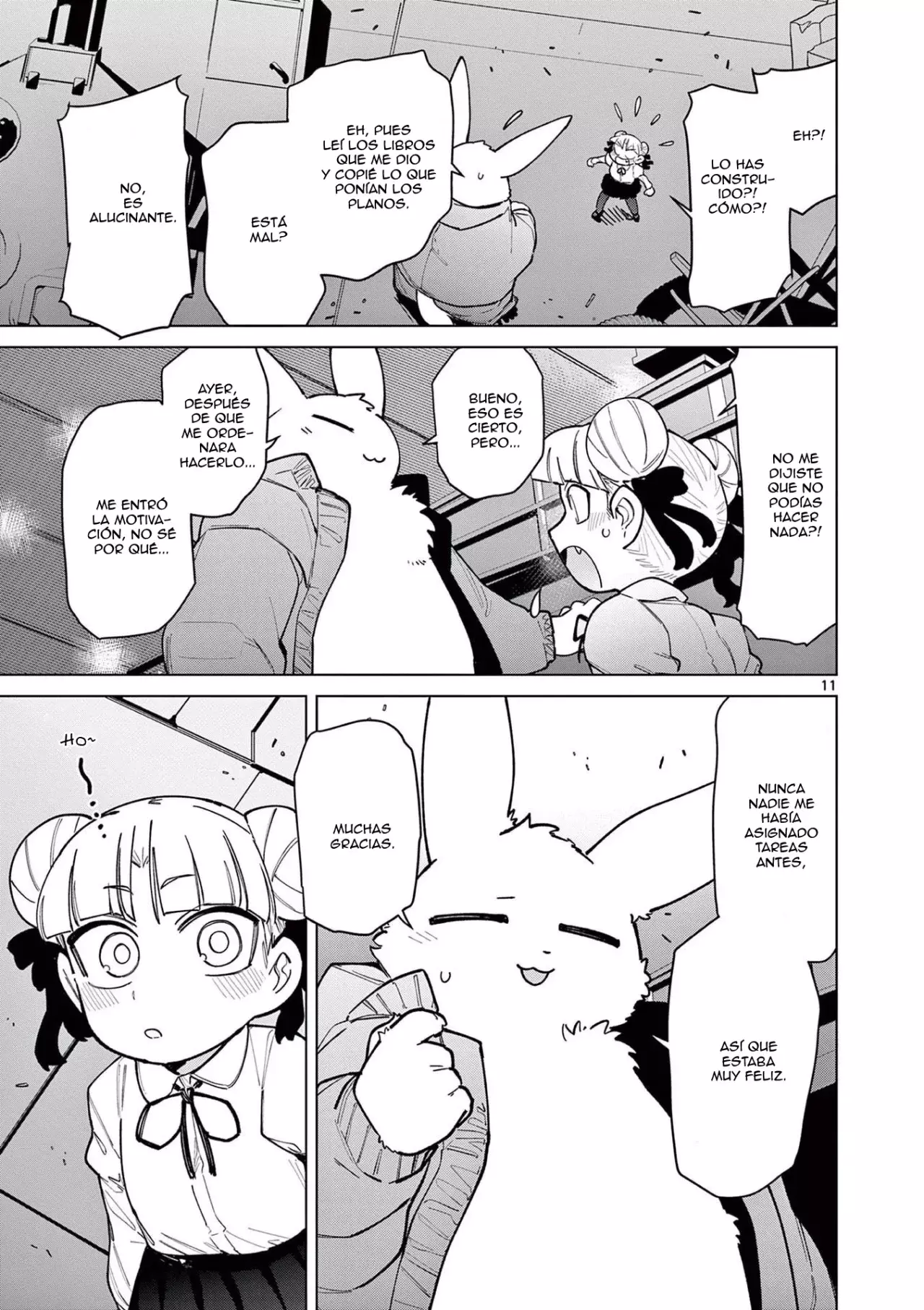 Giant Ojou-sama capítulo 43, página 11
