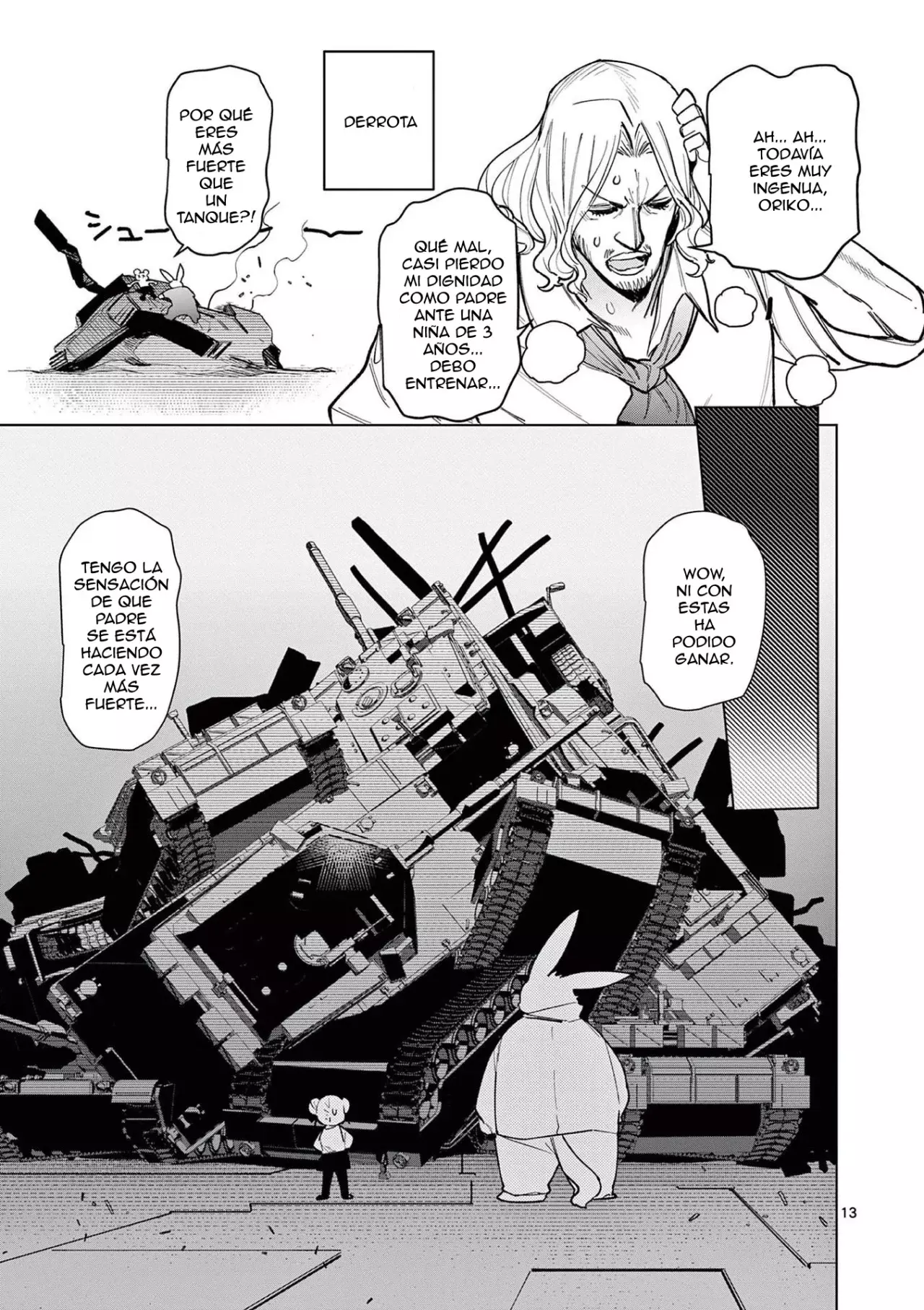 Giant Ojou-sama capítulo 43, página 13