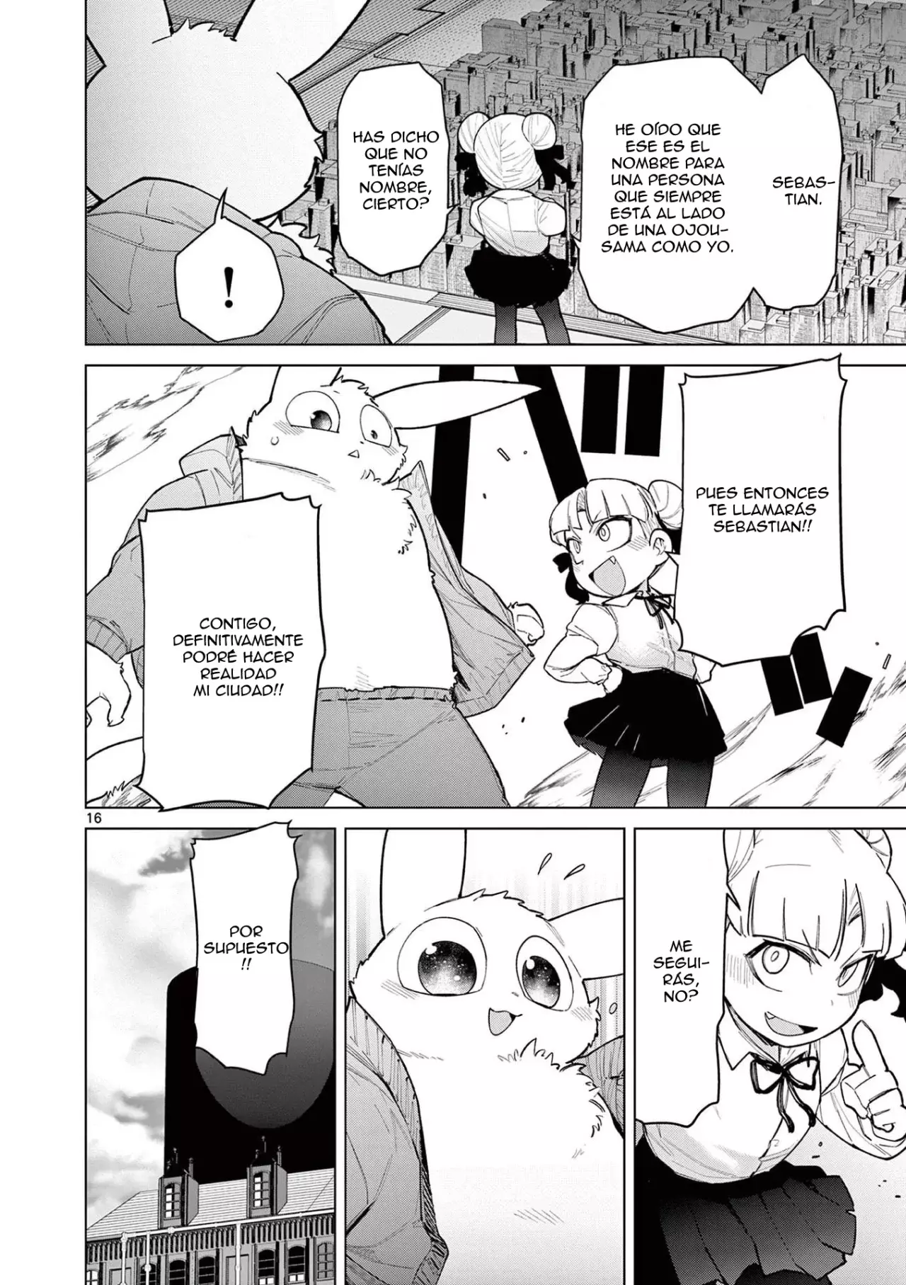 Giant Ojou-sama capítulo 43, página 16
