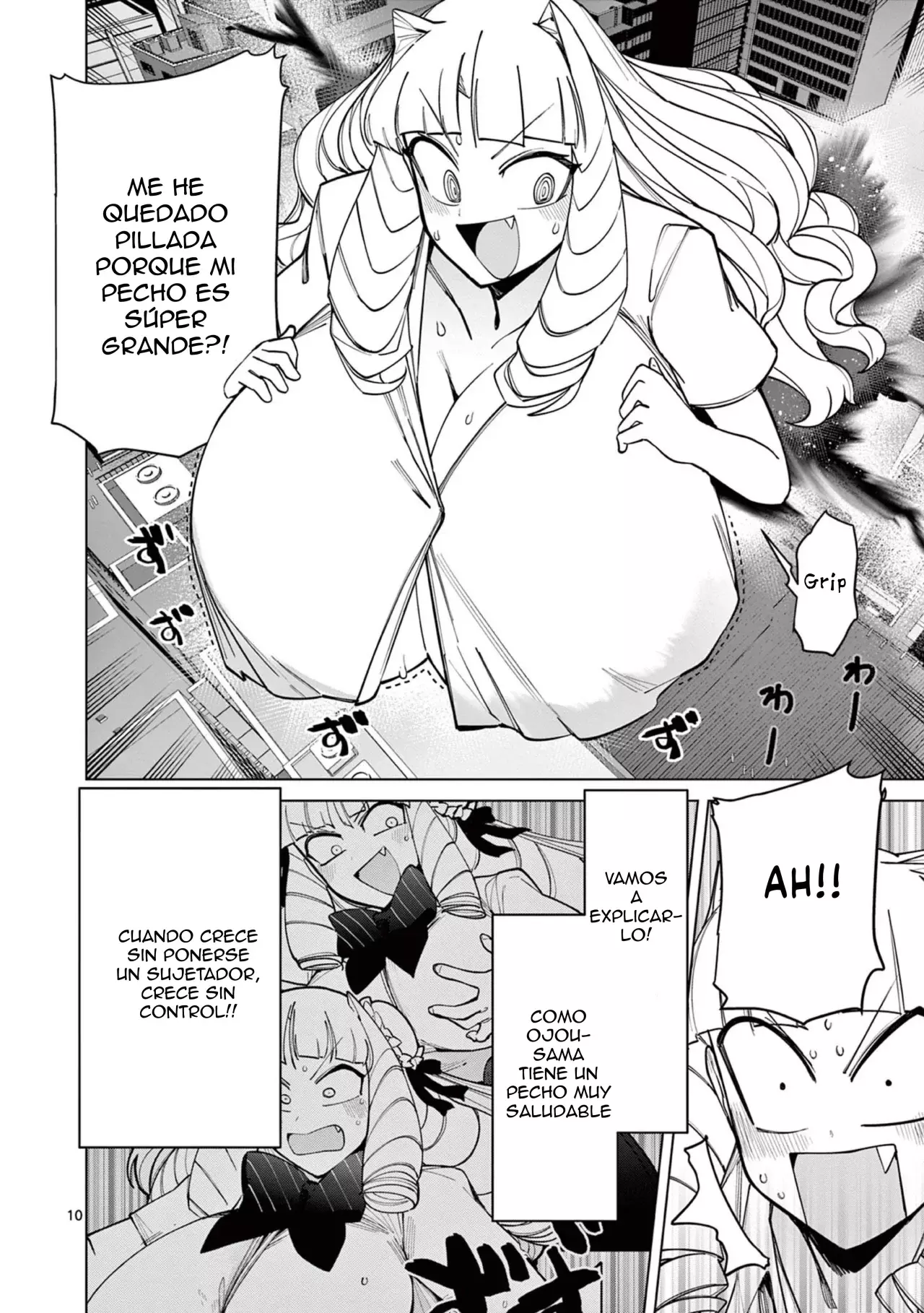 Giant Ojou-sama capítulo 44, página 10
