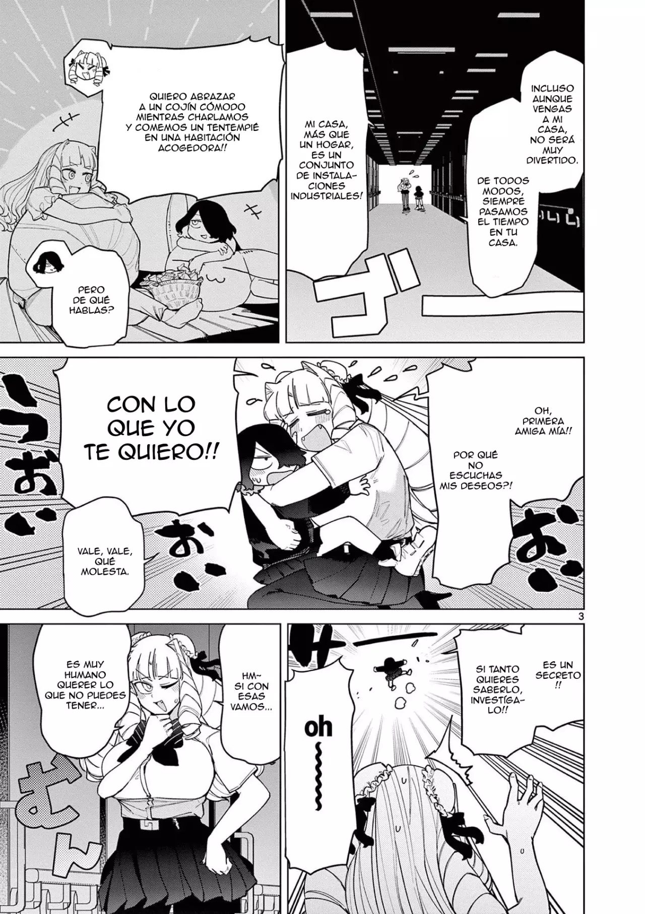 Giant Ojou-sama capítulo 45, página 3