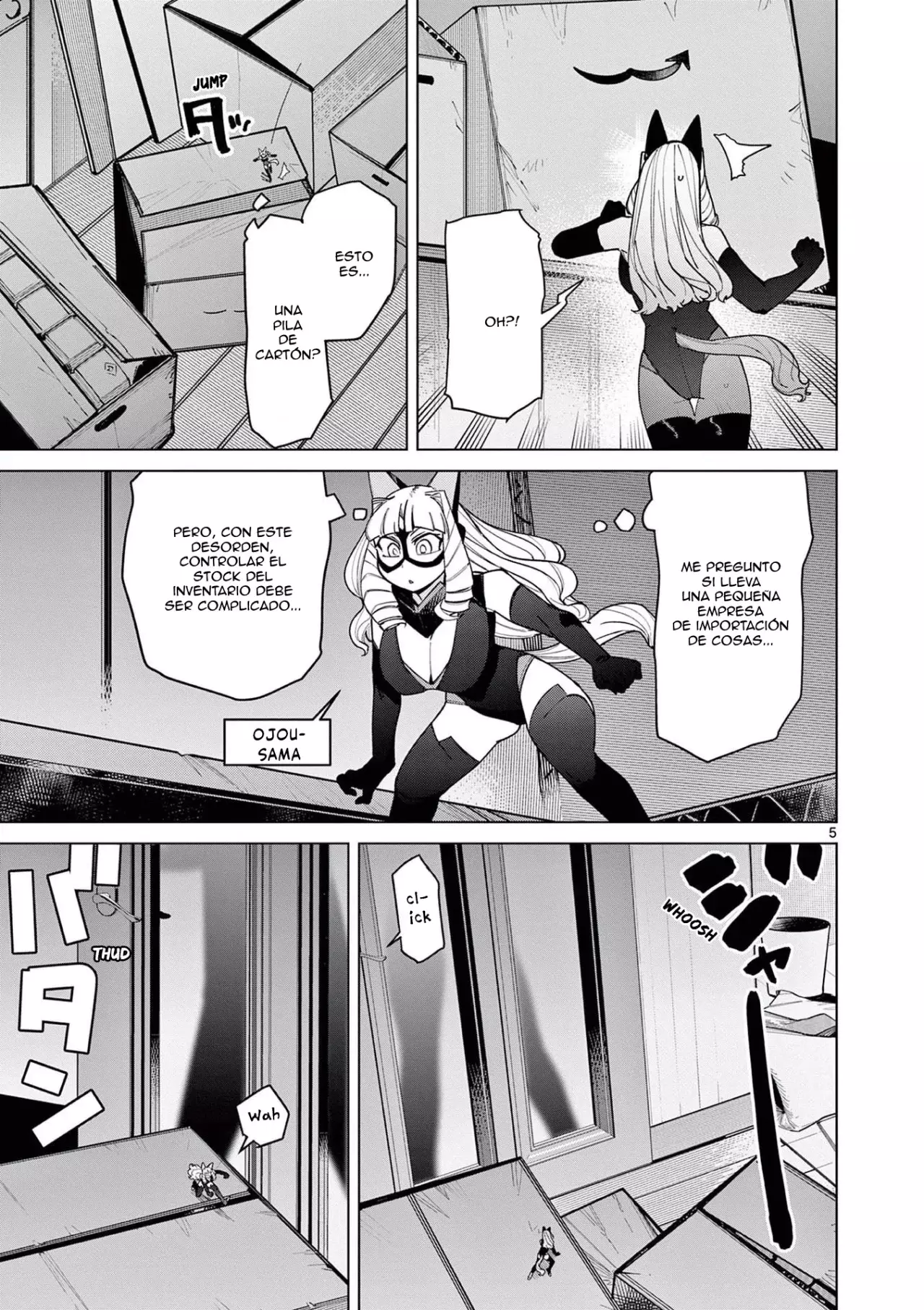 Giant Ojou-sama capítulo 45, página 5