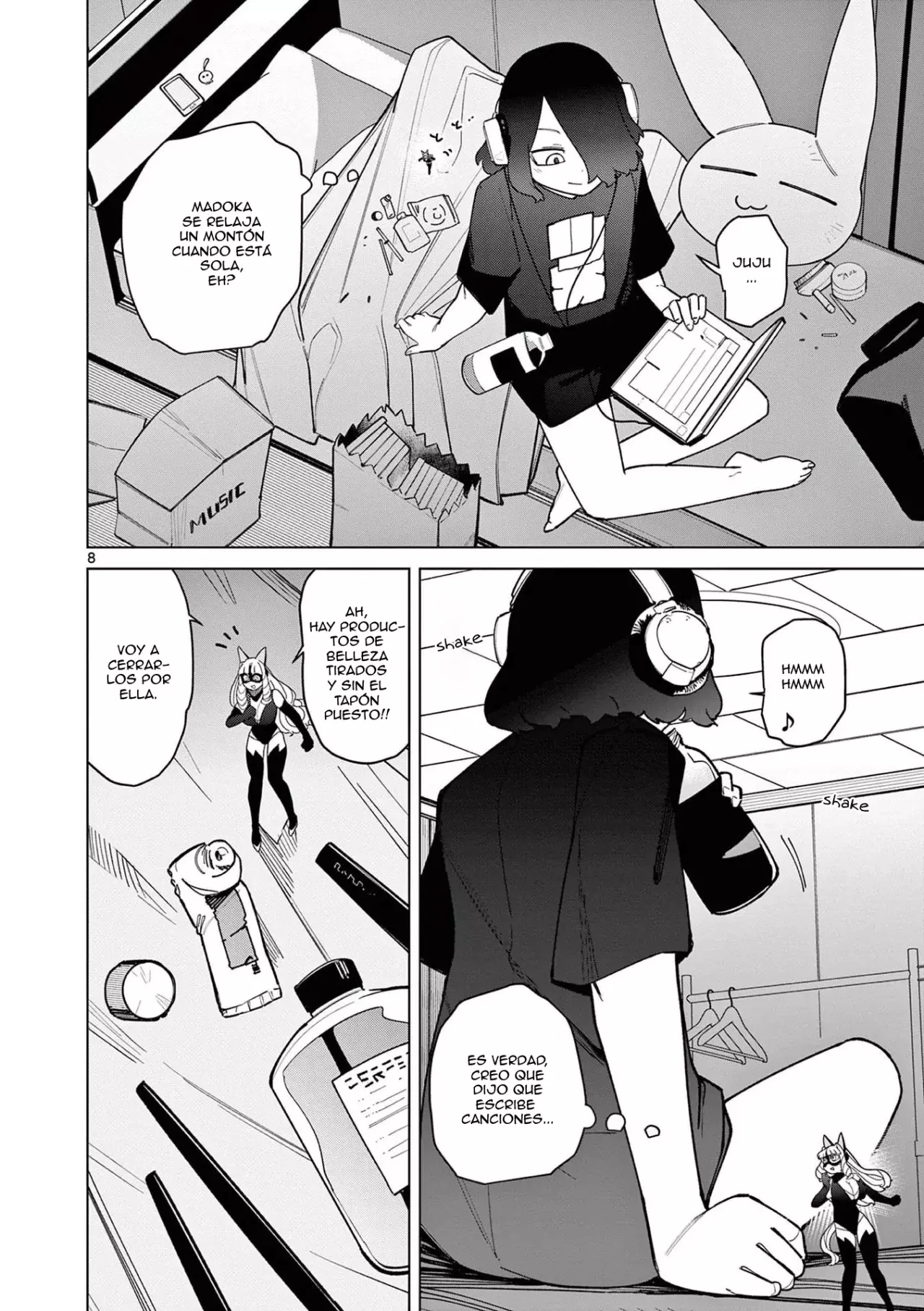 Giant Ojou-sama capítulo 45, página 8