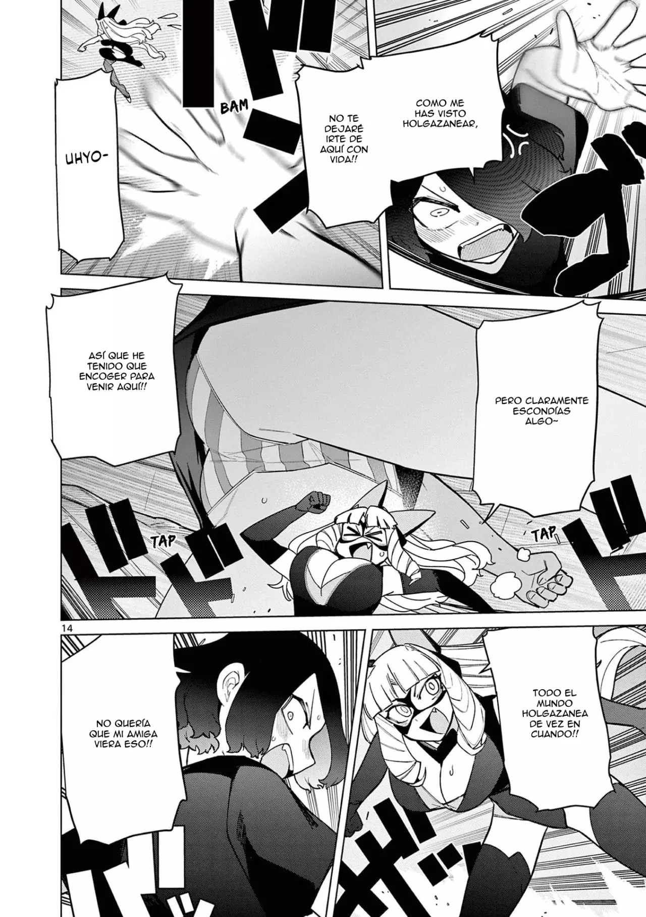 Giant Ojou-sama capítulo 45, página 14