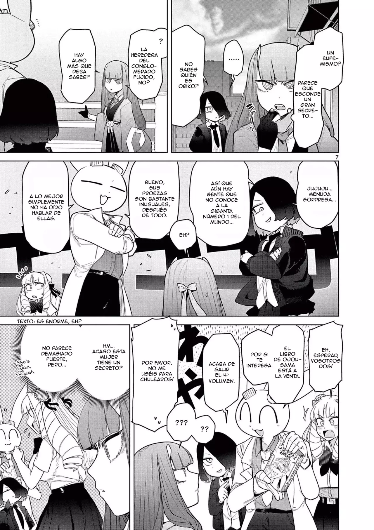 Giant Ojou-sama capítulo 47, página 7