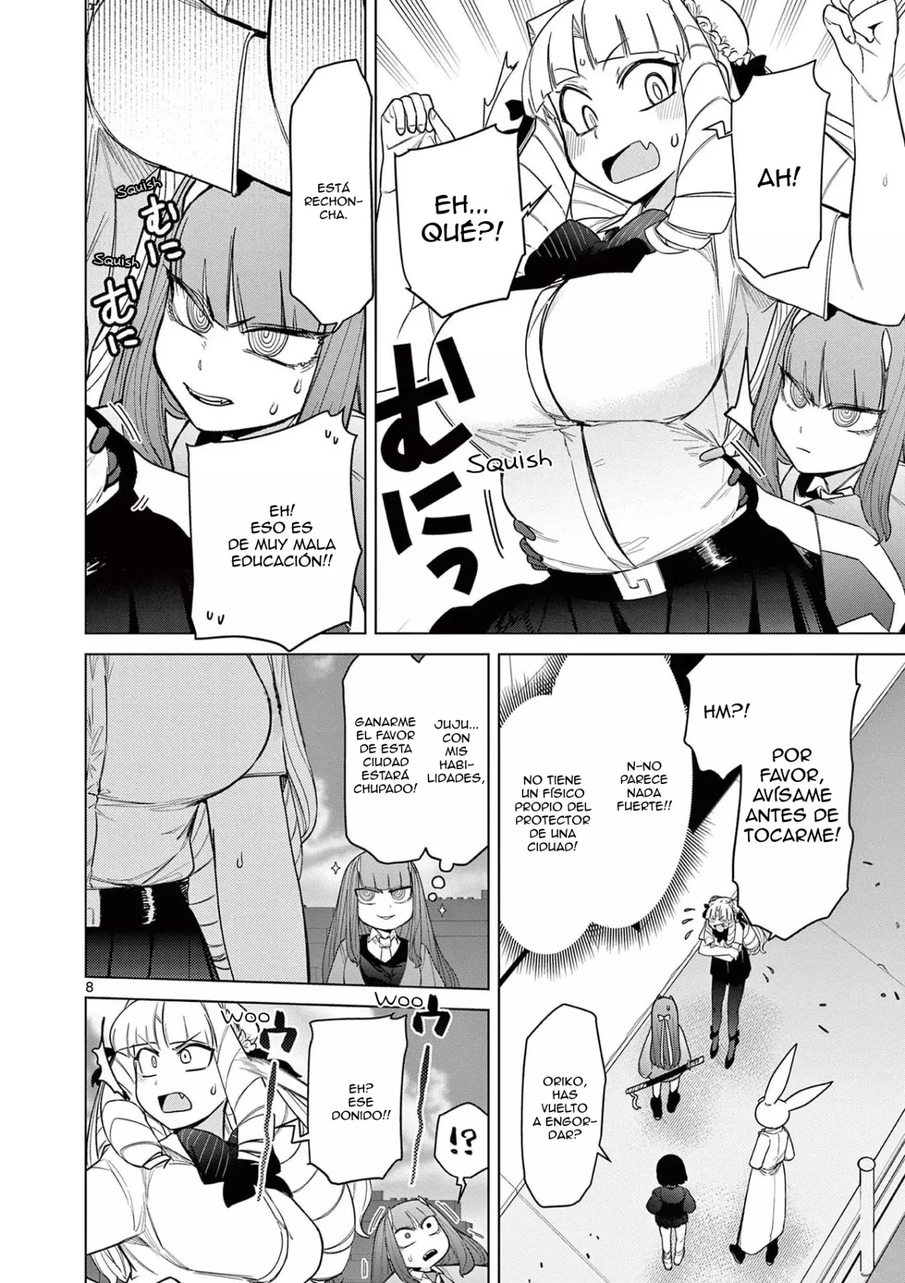 Giant Ojou-sama capítulo 47, página 8