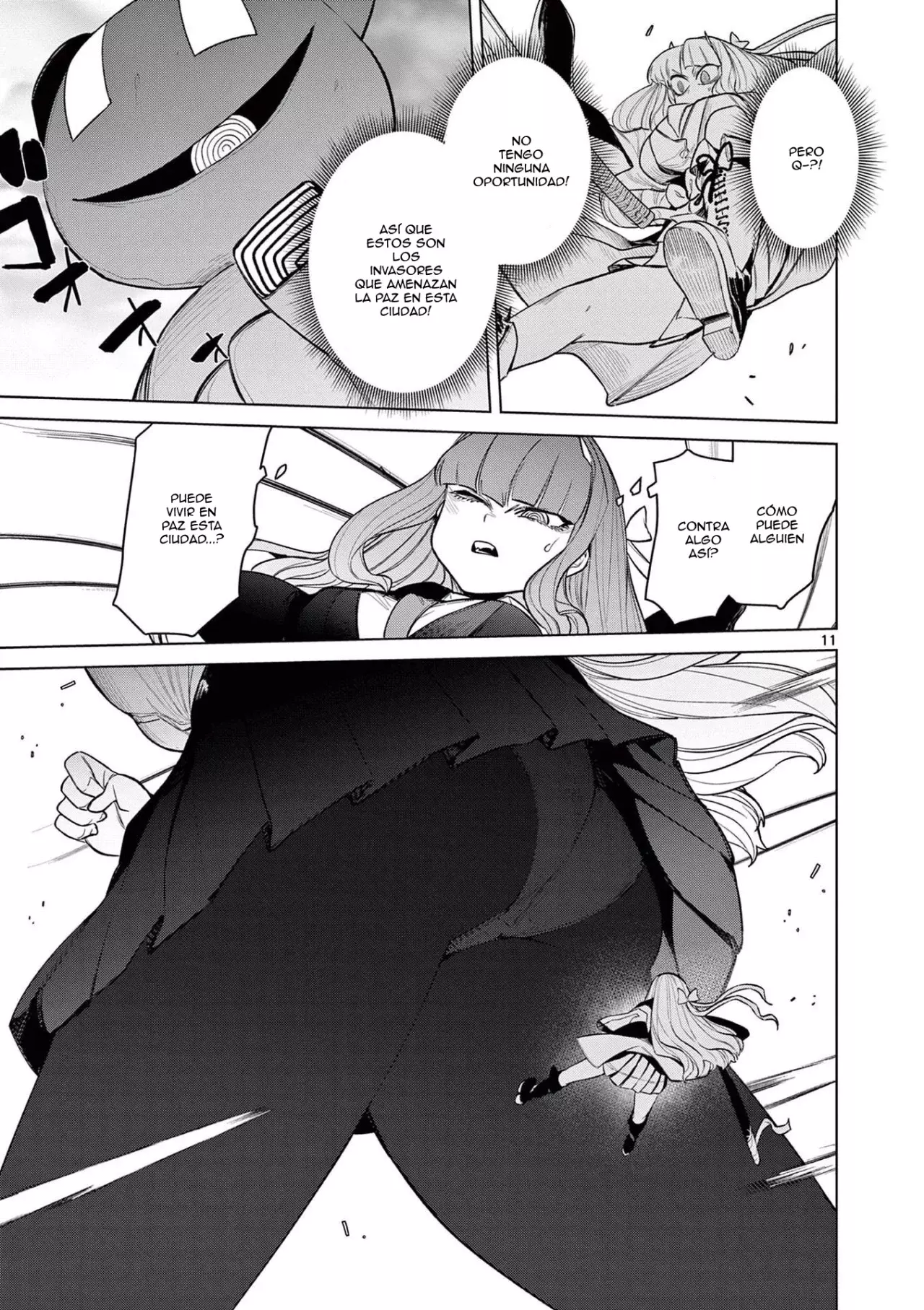 Giant Ojou-sama capítulo 47, página 11