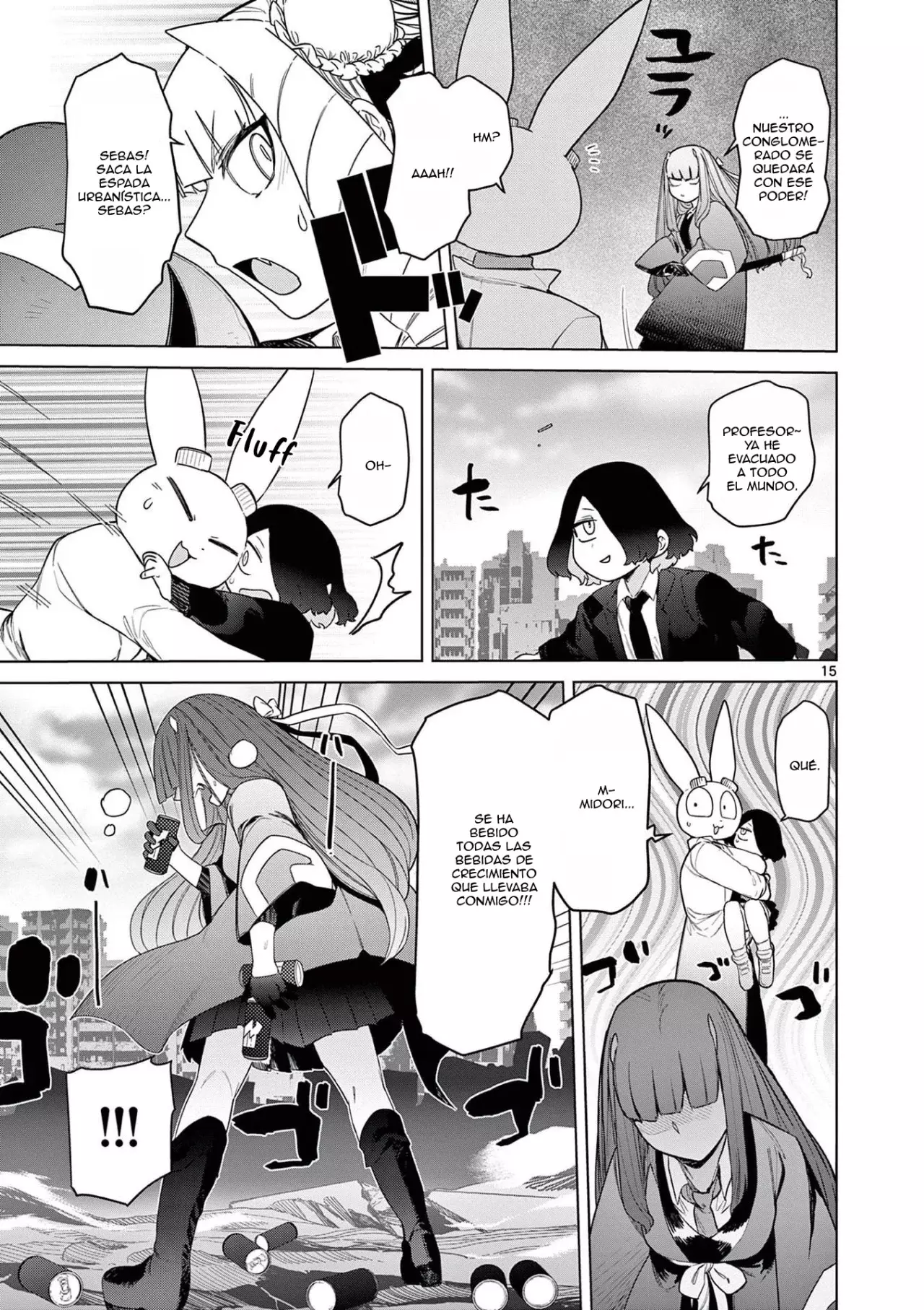 Giant Ojou-sama capítulo 47, página 15