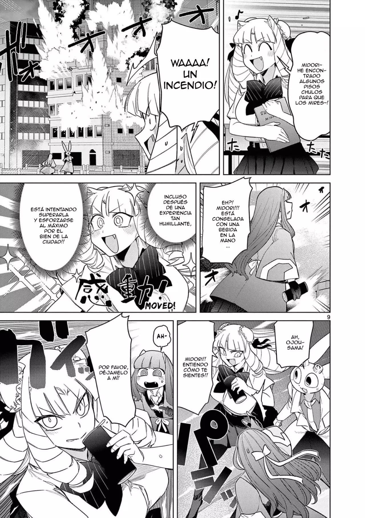Giant Ojou-sama capítulo 48, página 9