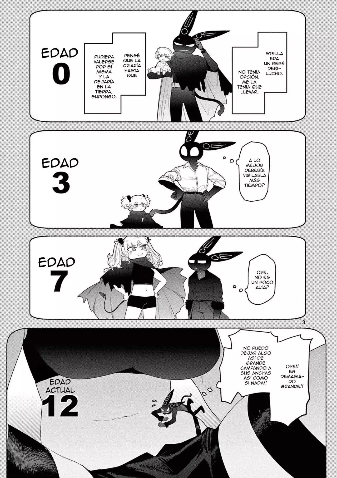 Giant Ojou-sama capítulo 49, página 3