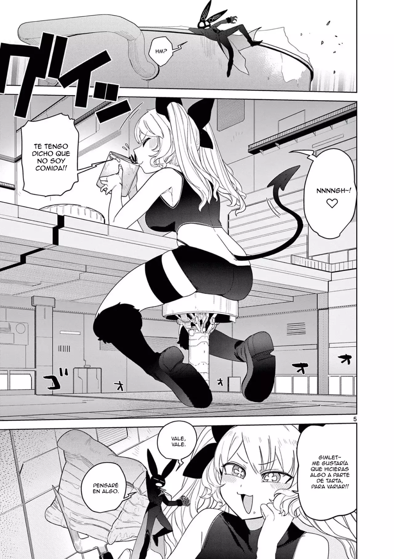 Giant Ojou-sama capítulo 49, página 5