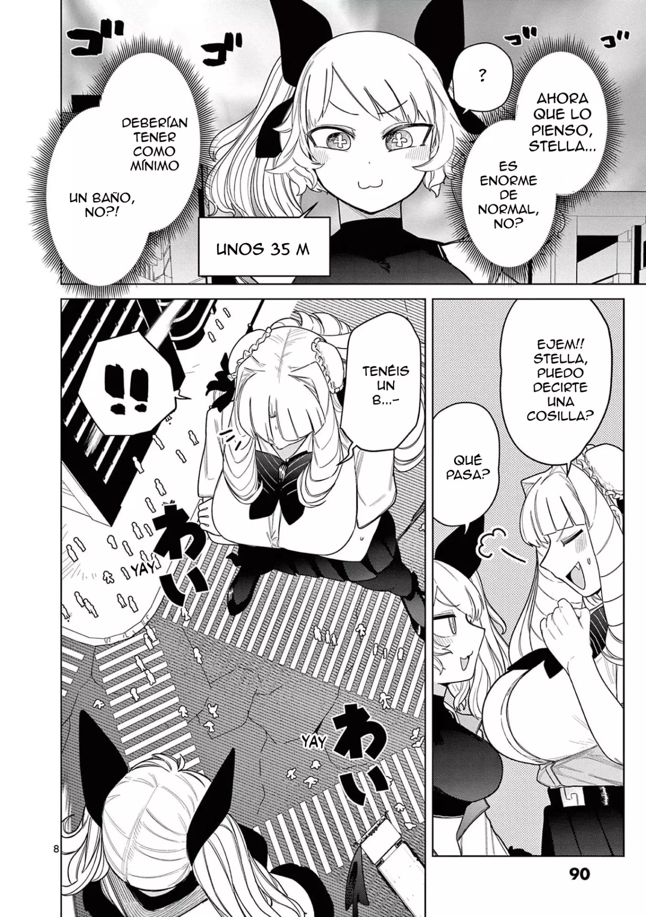 Giant Ojou-sama capítulo 50, página 8