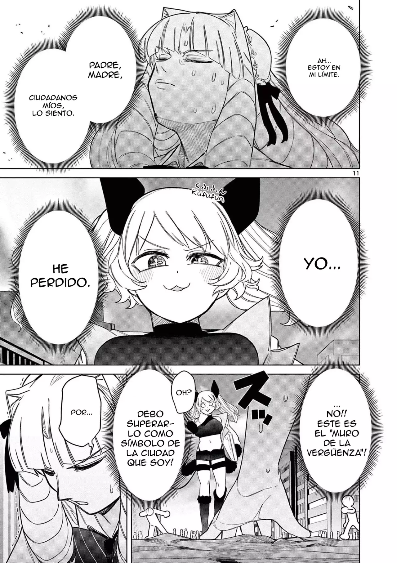 Giant Ojou-sama capítulo 50, página 11
