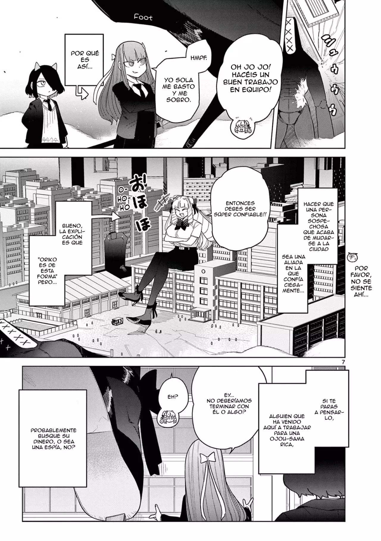 Giant Ojou-sama capítulo 51, página 7