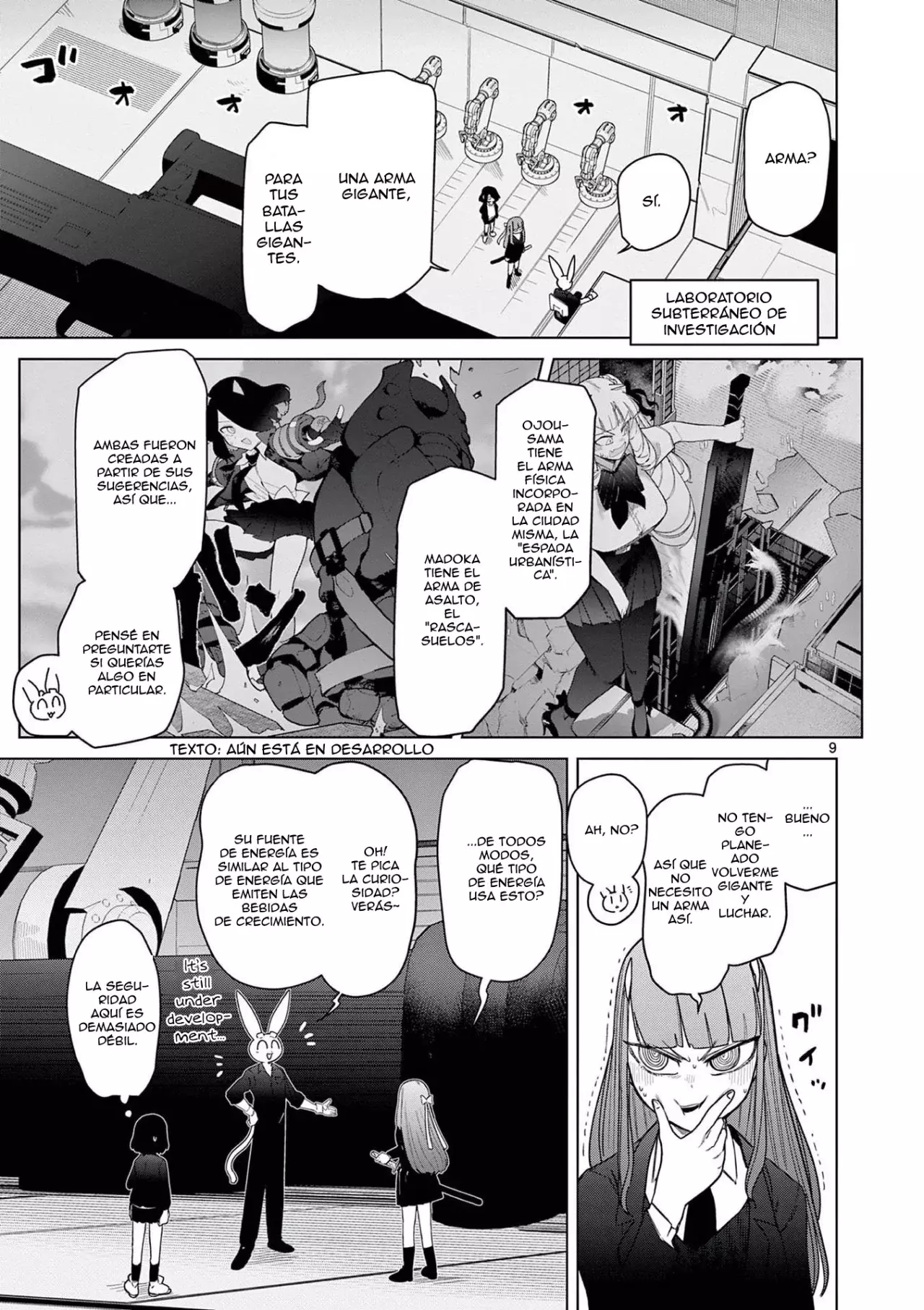 Giant Ojou-sama capítulo 51, página 9