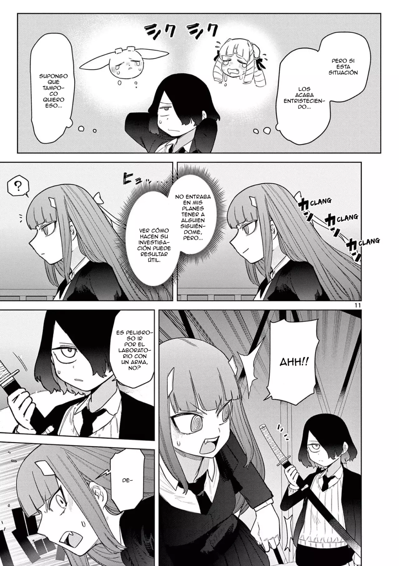 Giant Ojou-sama capítulo 51, página 11