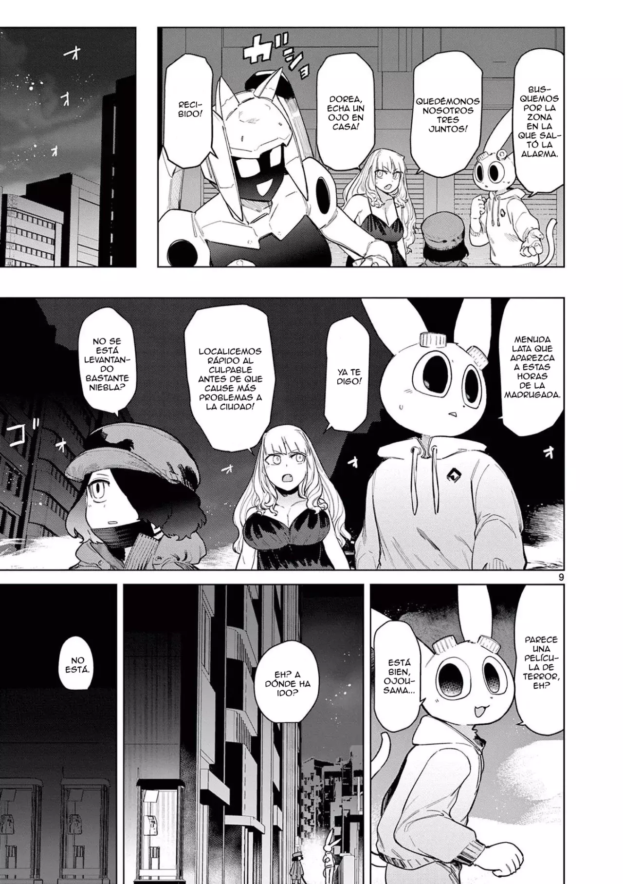 Giant Ojou-sama capítulo 52, página 9