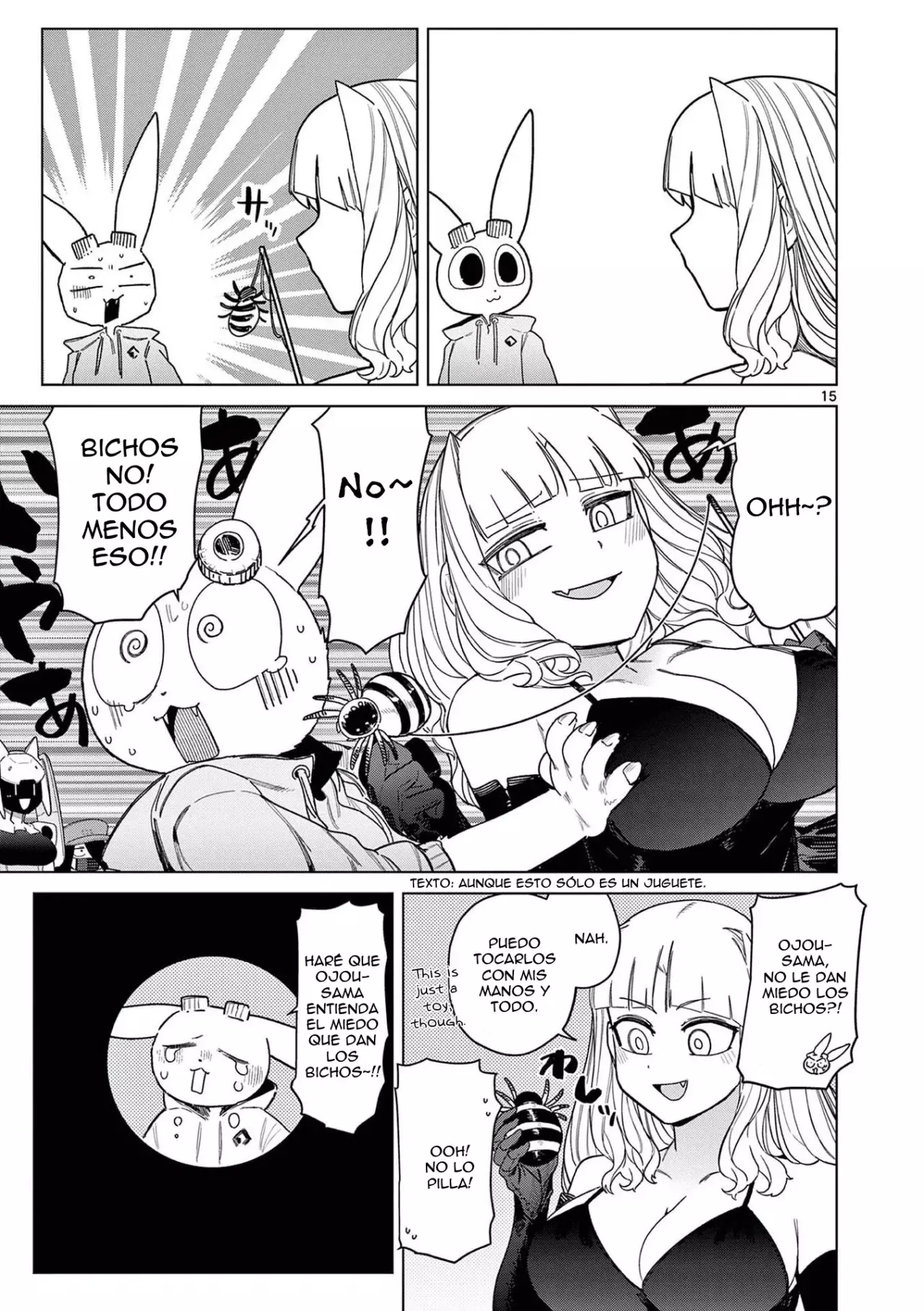 Giant Ojou-sama capítulo 52, página 15