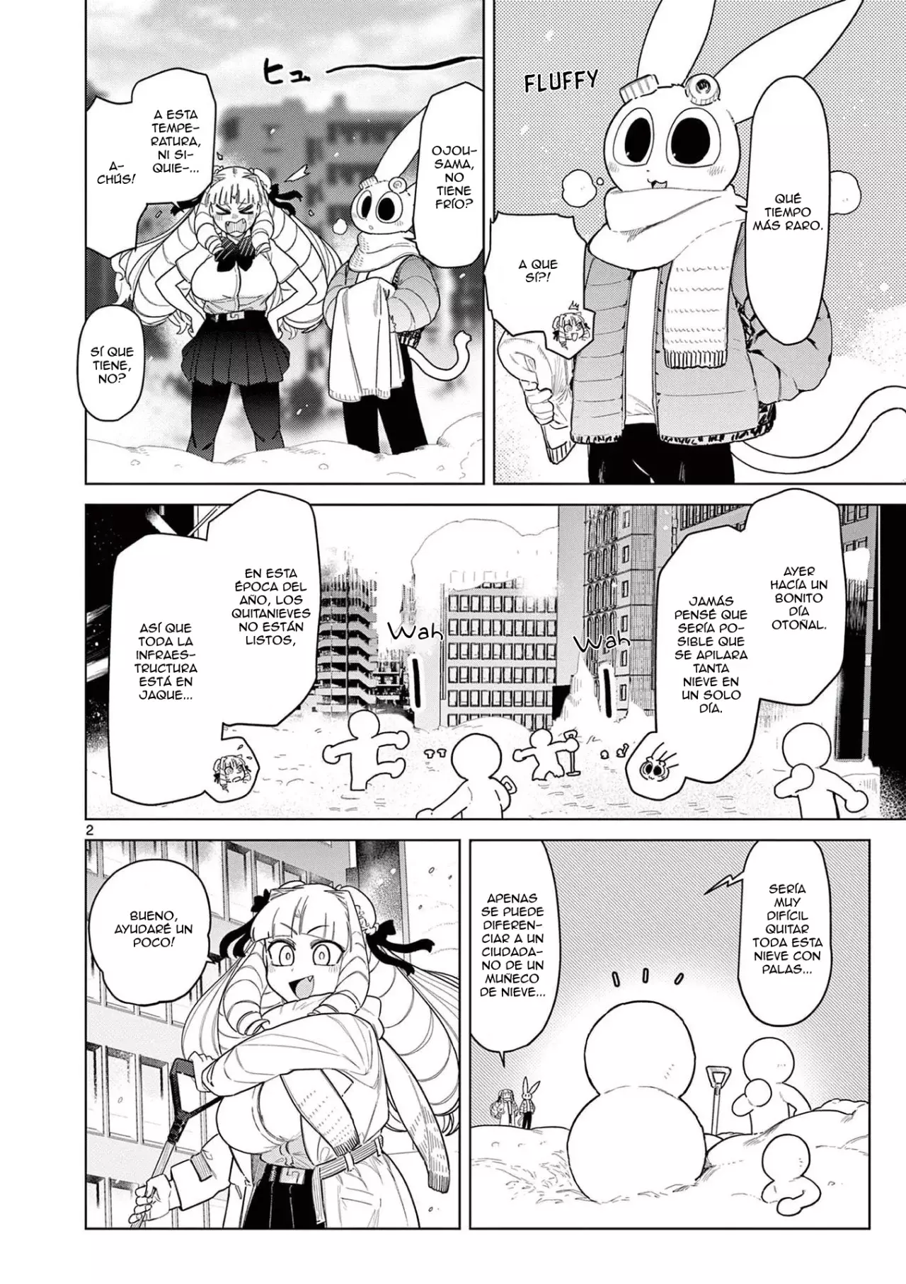 Giant Ojou-sama capítulo 53, página 2