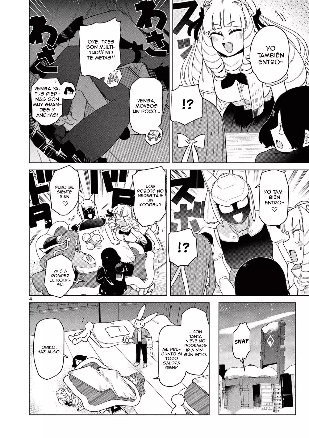 Giant Ojou-sama capítulo 53, página 4