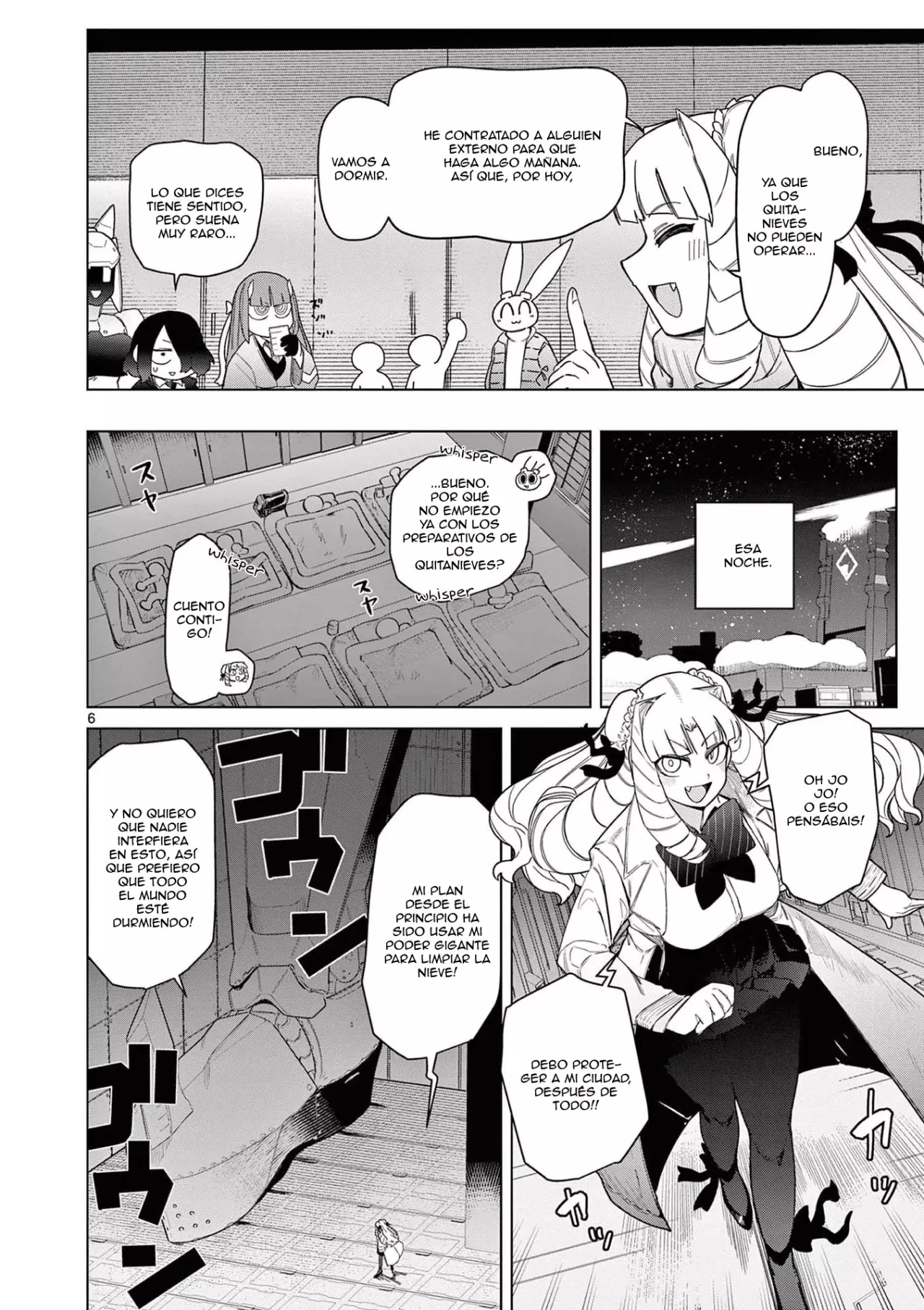 Giant Ojou-sama capítulo 53, página 6
