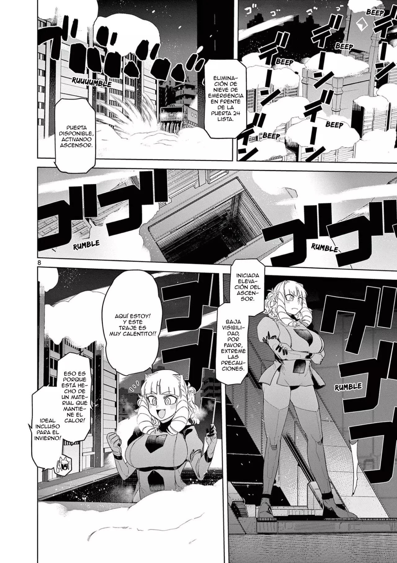 Giant Ojou-sama capítulo 53, página 8