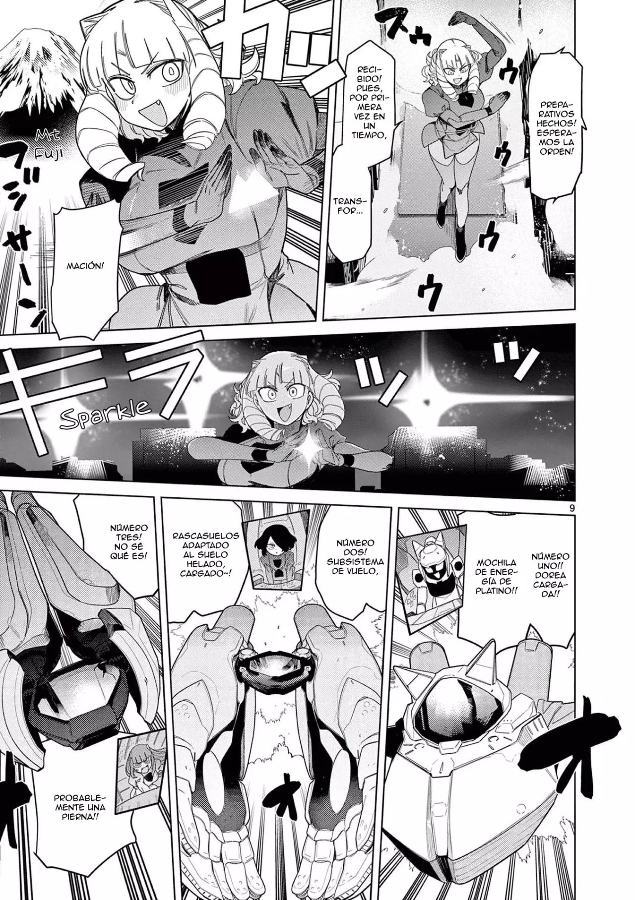 Giant Ojou-sama capítulo 53, página 9