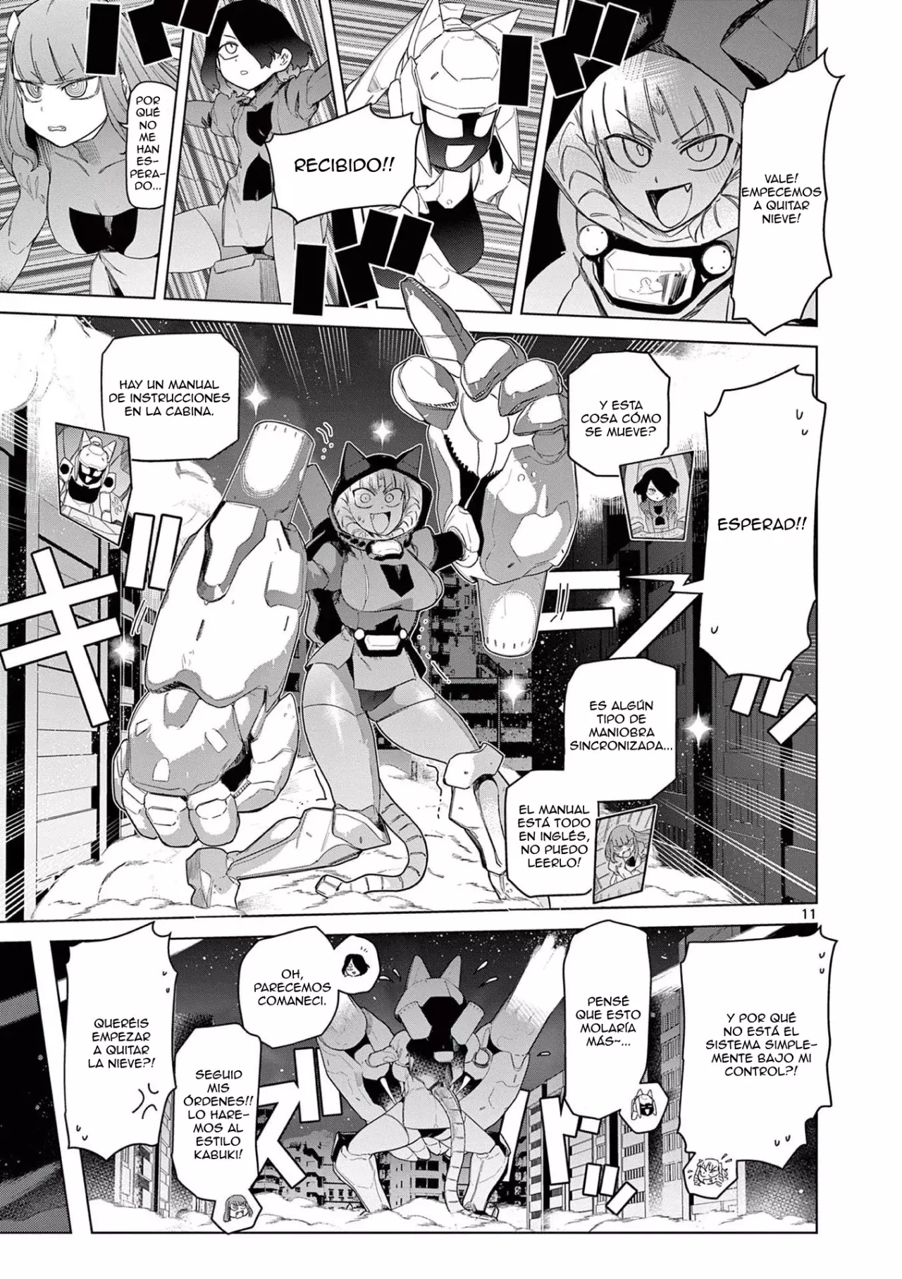 Giant Ojou-sama capítulo 53, página 11